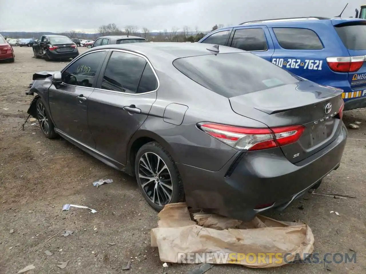 3 Фотография поврежденного автомобиля 4T1B11HK5KU694046 TOYOTA CAMRY 2019