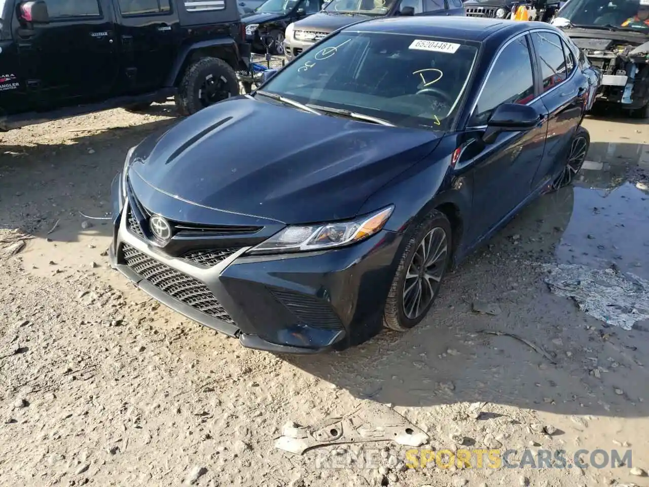 2 Photograph of a damaged car 4T1B11HK5KU695925 TOYOTA CAMRY 2019