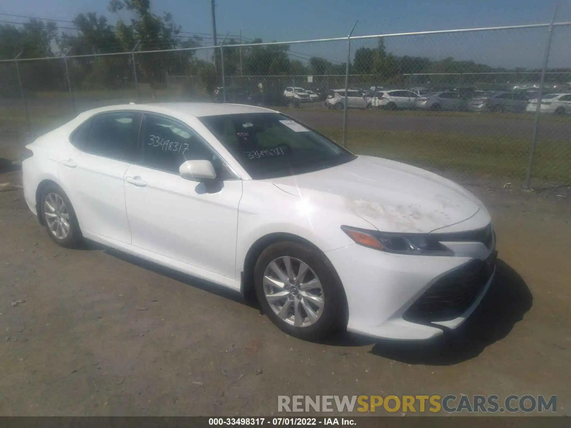 1 Photograph of a damaged car 4T1B11HK5KU696461 TOYOTA CAMRY 2019