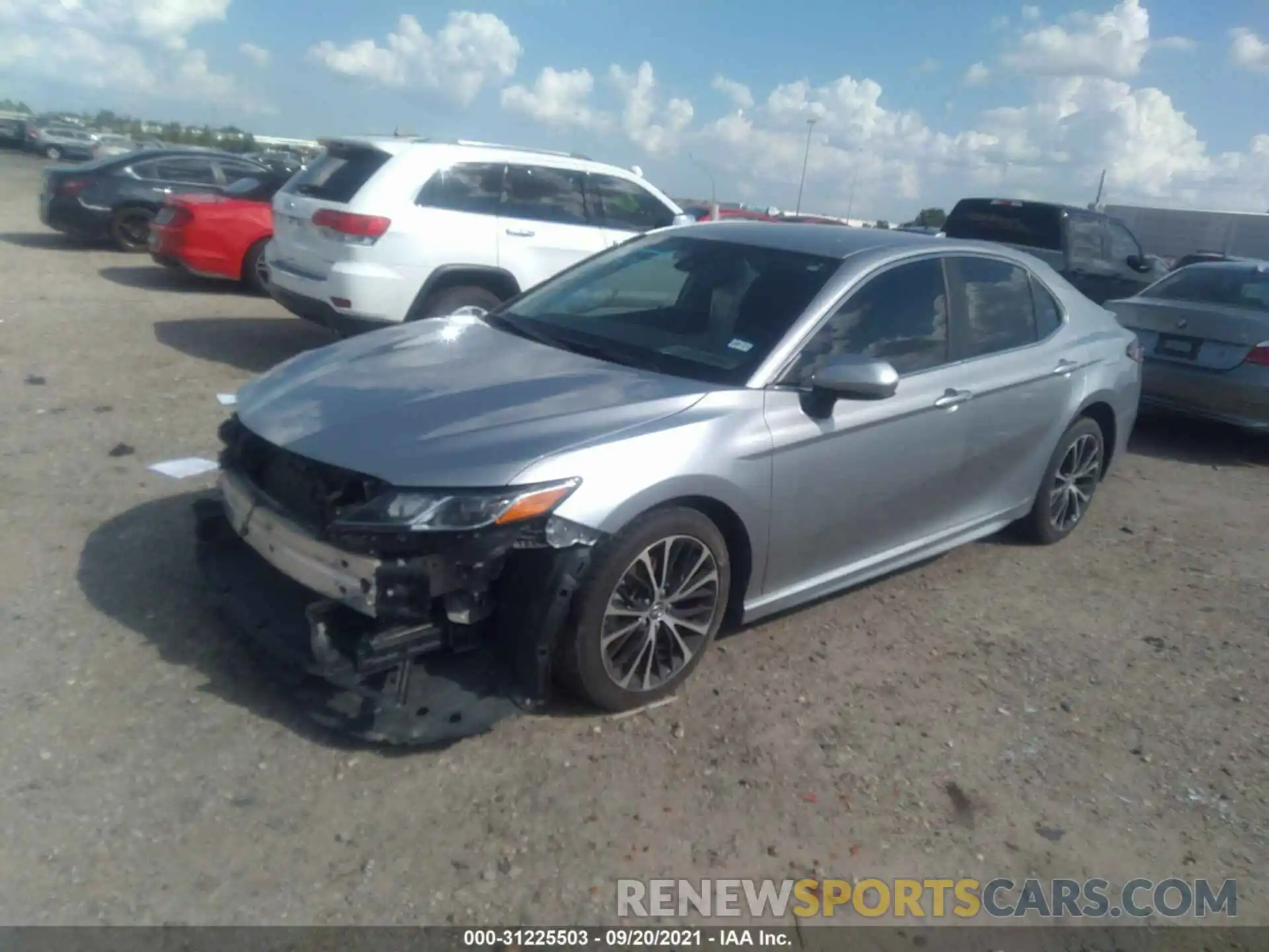 2 Photograph of a damaged car 4T1B11HK5KU696735 TOYOTA CAMRY 2019