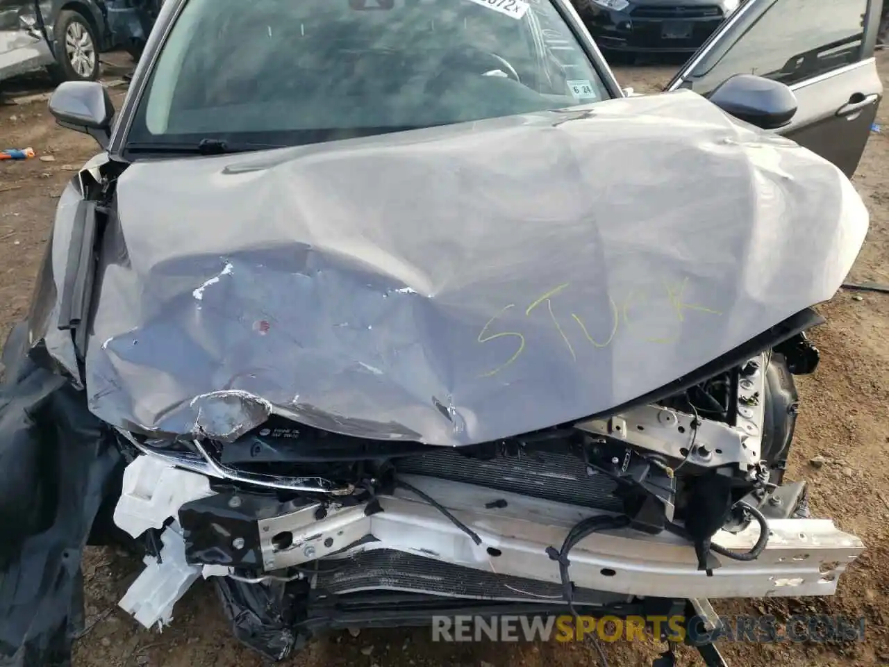 7 Photograph of a damaged car 4T1B11HK5KU698405 TOYOTA CAMRY 2019