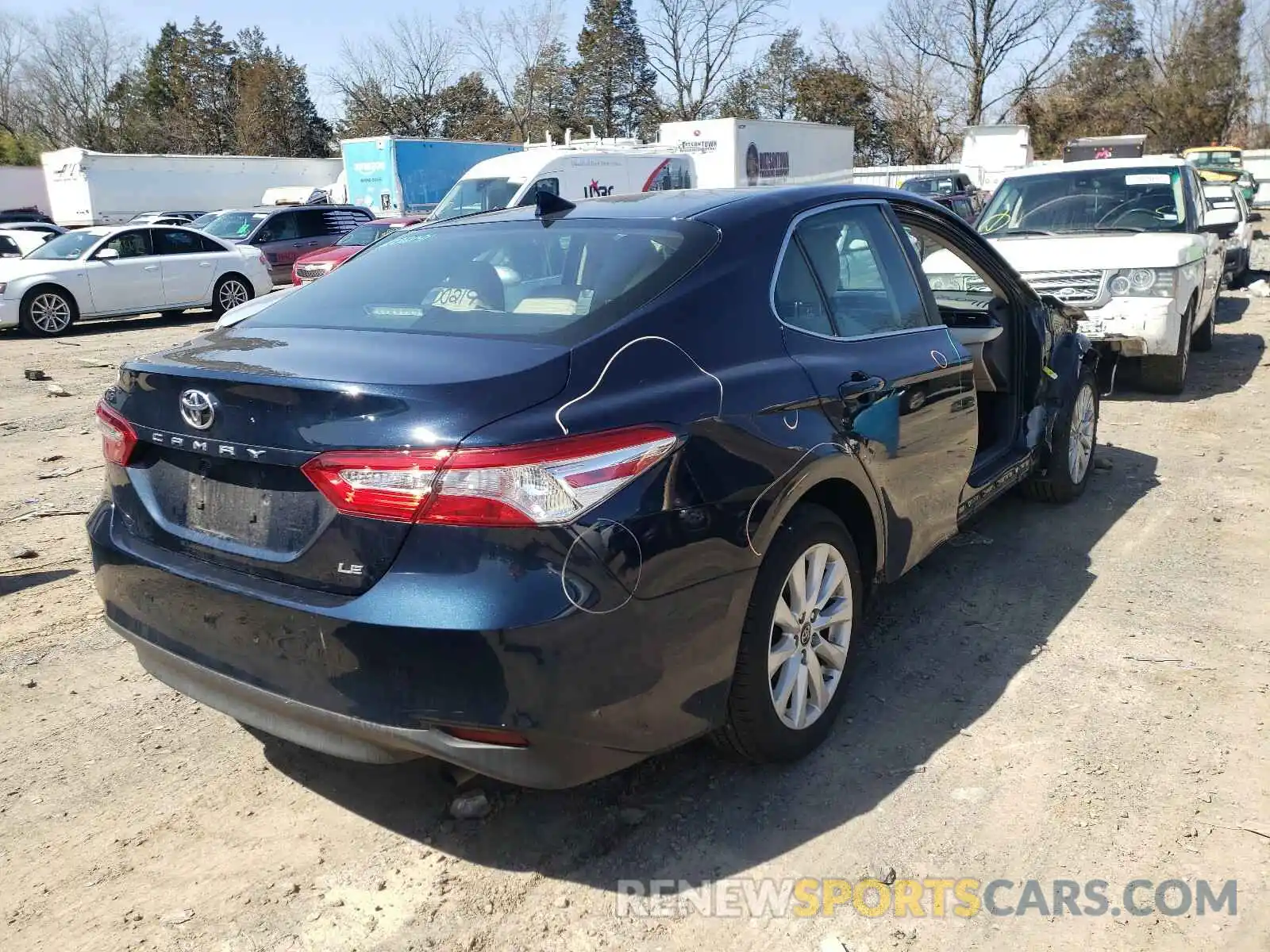 4 Photograph of a damaged car 4T1B11HK5KU700914 TOYOTA CAMRY 2019