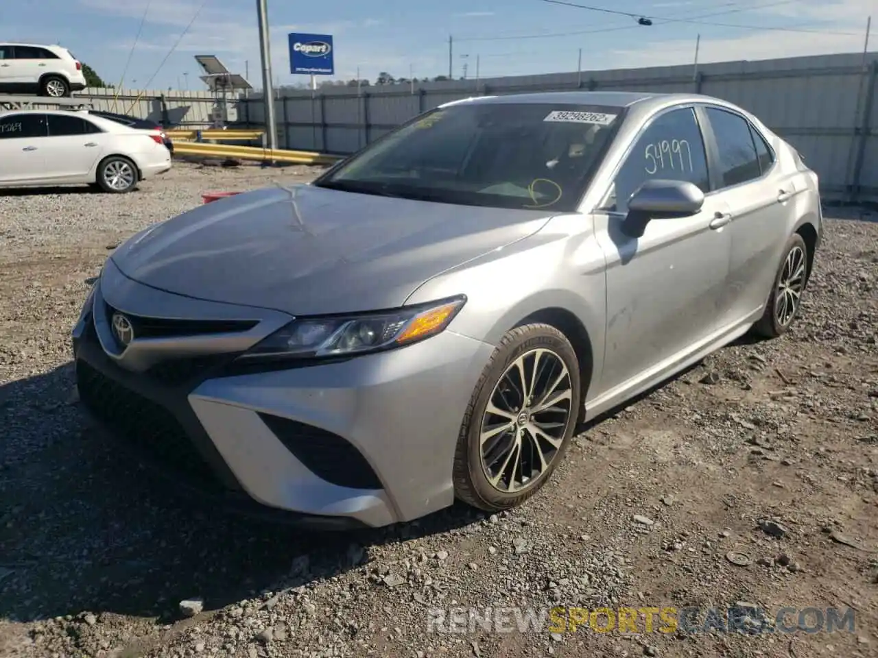 2 Photograph of a damaged car 4T1B11HK5KU701027 TOYOTA CAMRY 2019