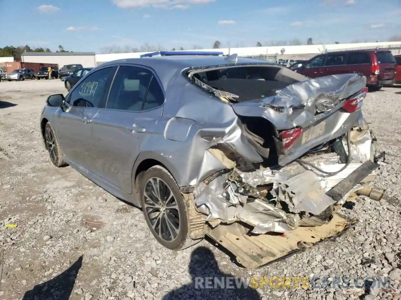 3 Photograph of a damaged car 4T1B11HK5KU701027 TOYOTA CAMRY 2019