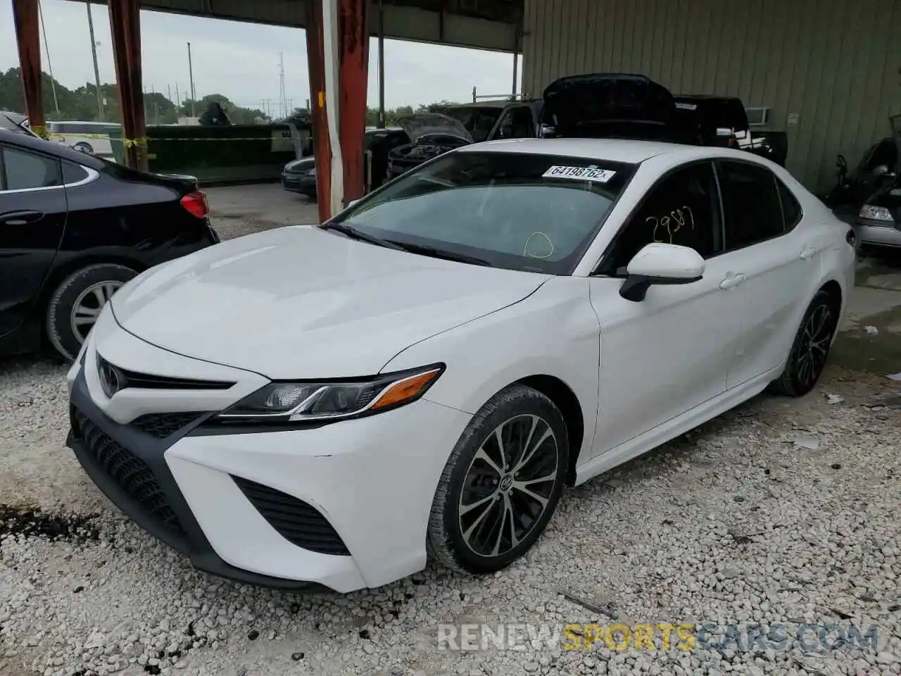 2 Photograph of a damaged car 4T1B11HK5KU701951 TOYOTA CAMRY 2019