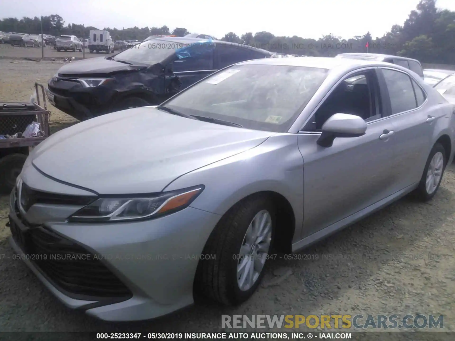 2 Photograph of a damaged car 4T1B11HK5KU707832 TOYOTA CAMRY 2019