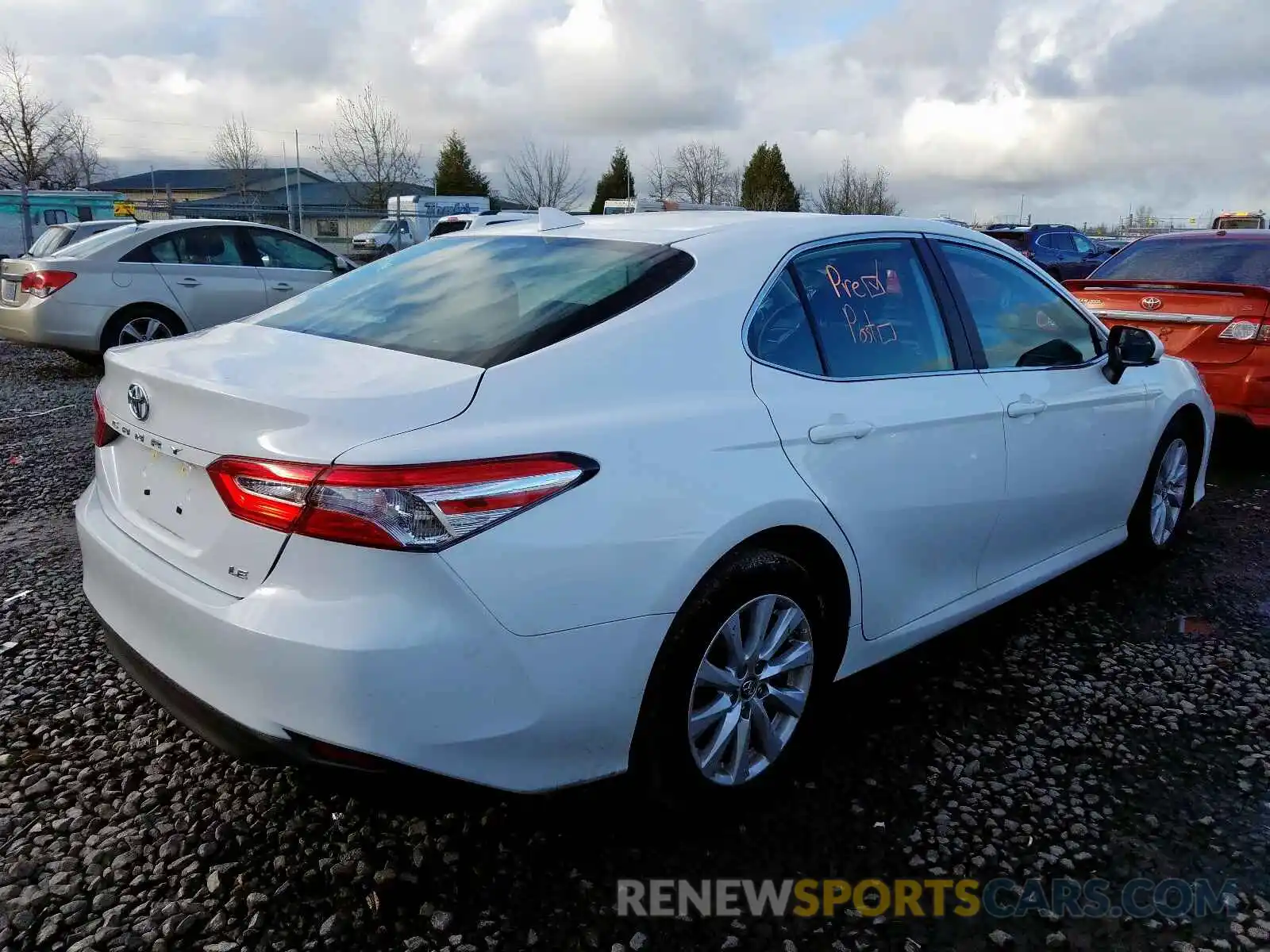 4 Photograph of a damaged car 4T1B11HK5KU708060 TOYOTA CAMRY 2019