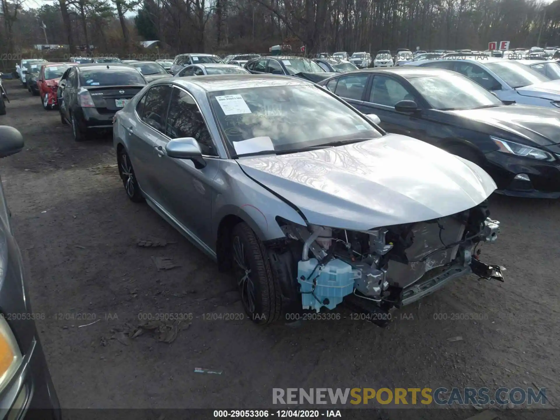 1 Photograph of a damaged car 4T1B11HK5KU708527 TOYOTA CAMRY 2019