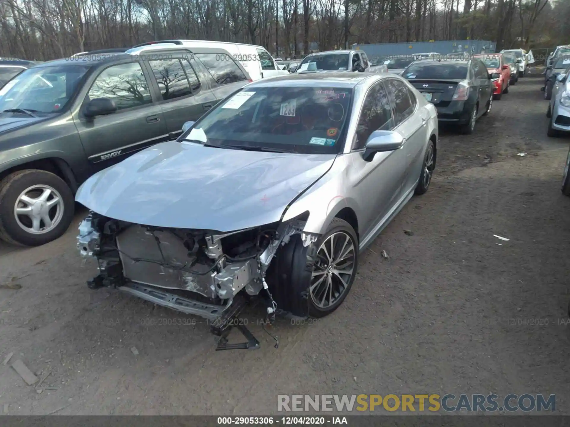 2 Photograph of a damaged car 4T1B11HK5KU708527 TOYOTA CAMRY 2019