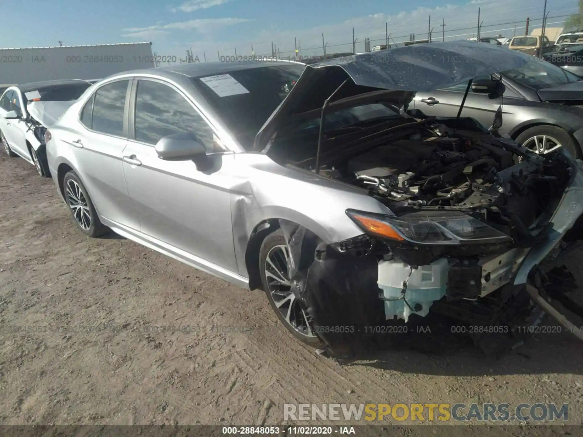 1 Photograph of a damaged car 4T1B11HK5KU709709 TOYOTA CAMRY 2019