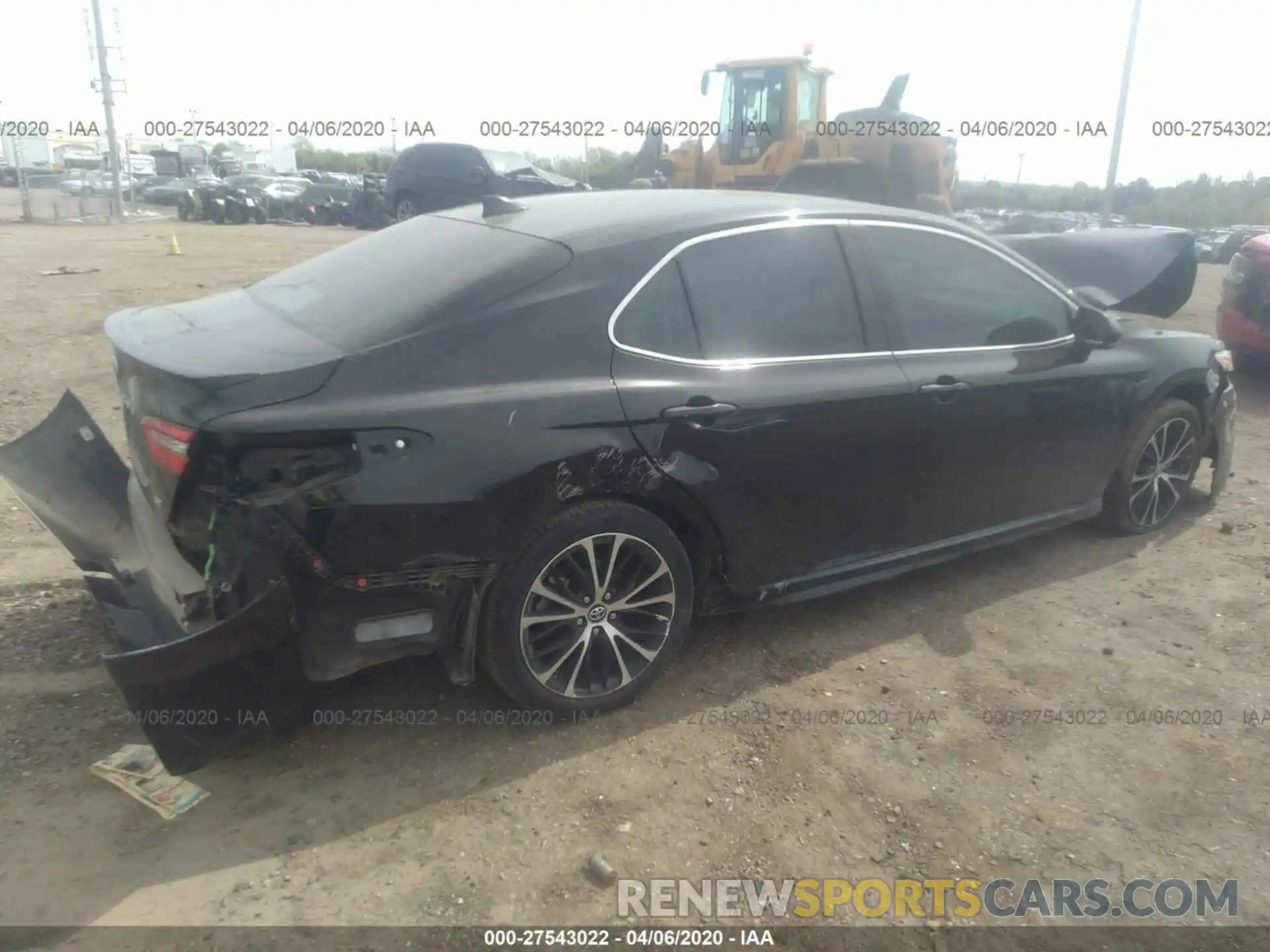 4 Фотография поврежденного автомобиля 4T1B11HK5KU710942 TOYOTA CAMRY 2019