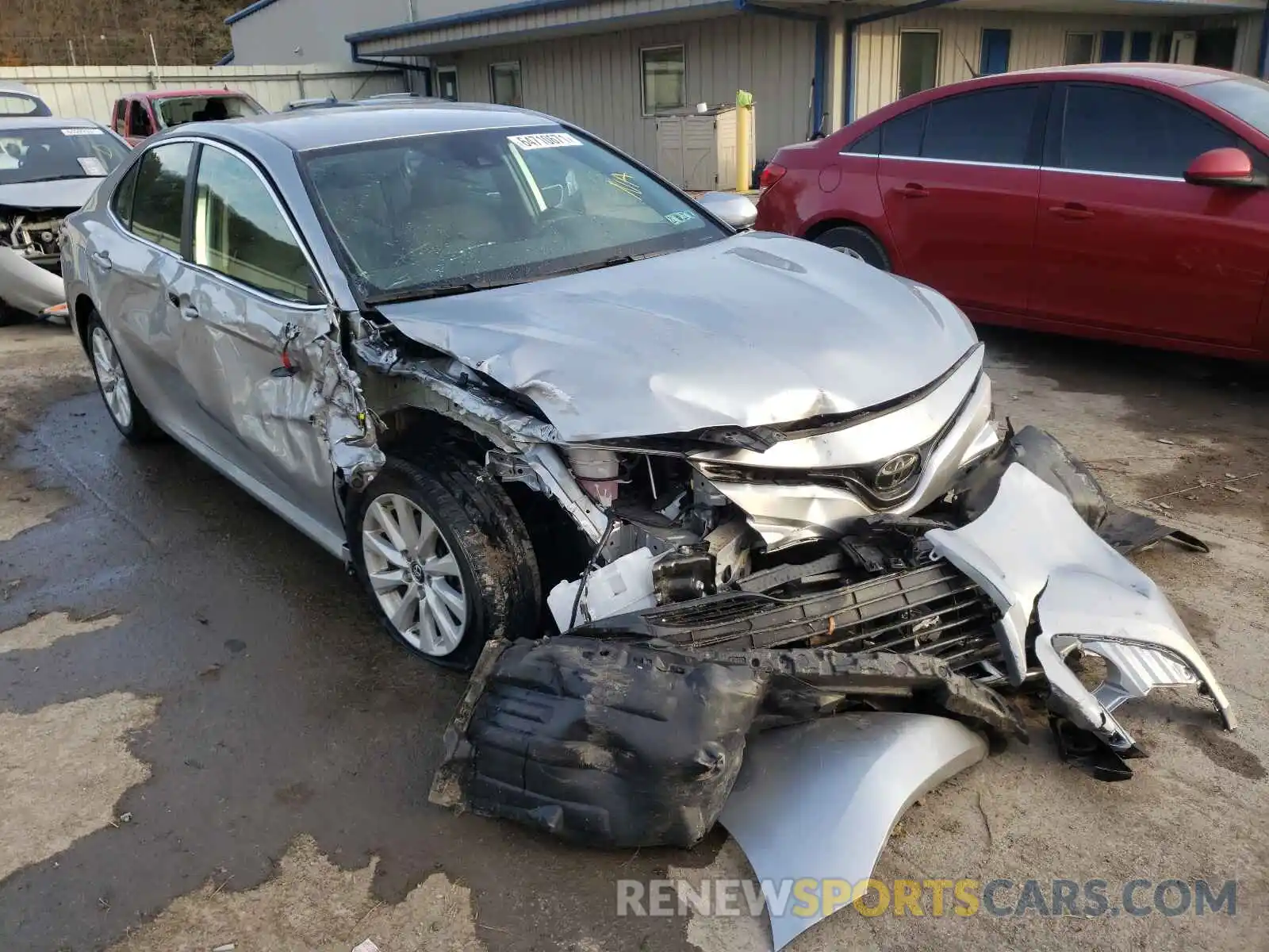 1 Photograph of a damaged car 4T1B11HK5KU713582 TOYOTA CAMRY 2019