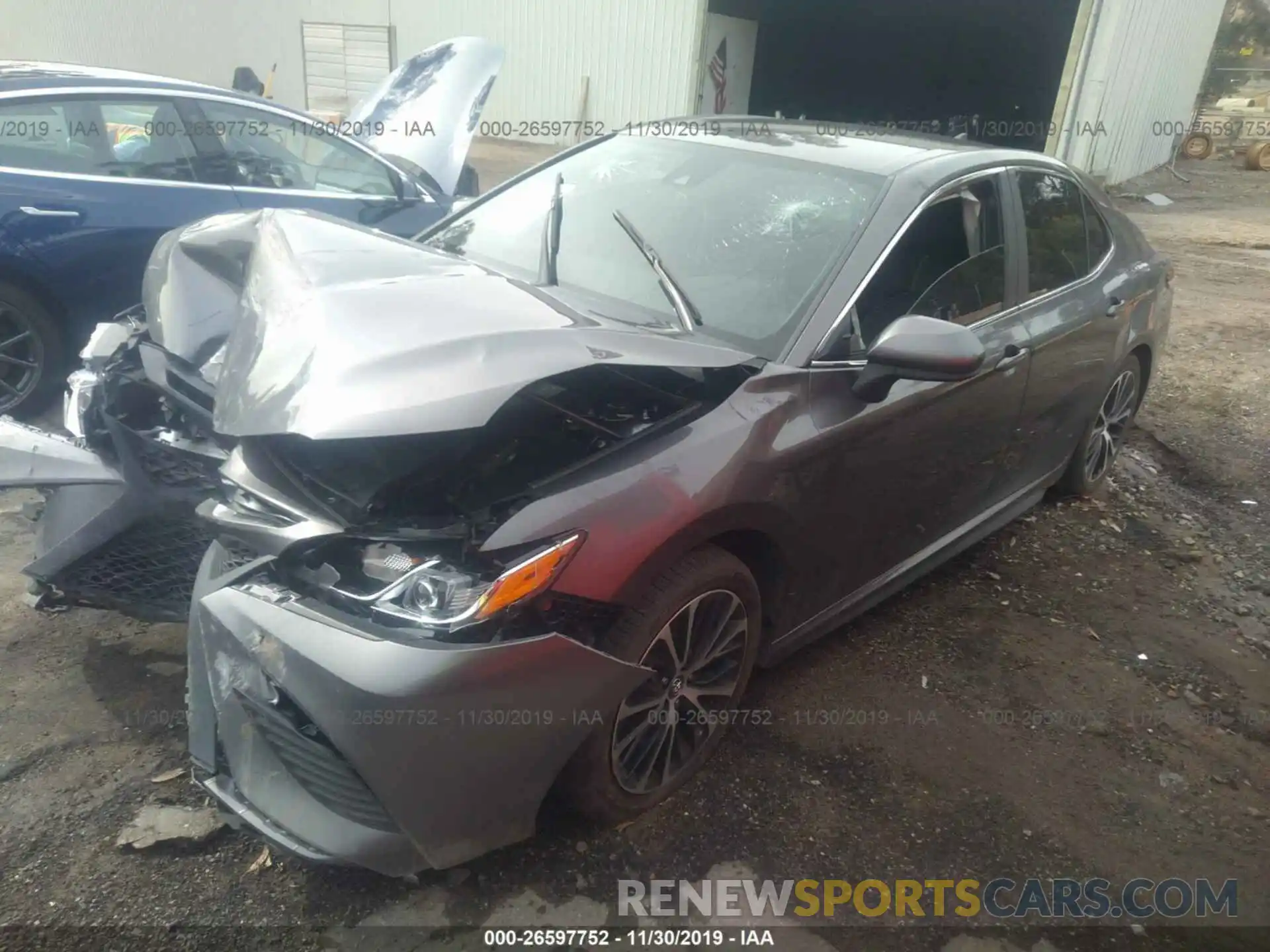 2 Photograph of a damaged car 4T1B11HK5KU714358 TOYOTA CAMRY 2019