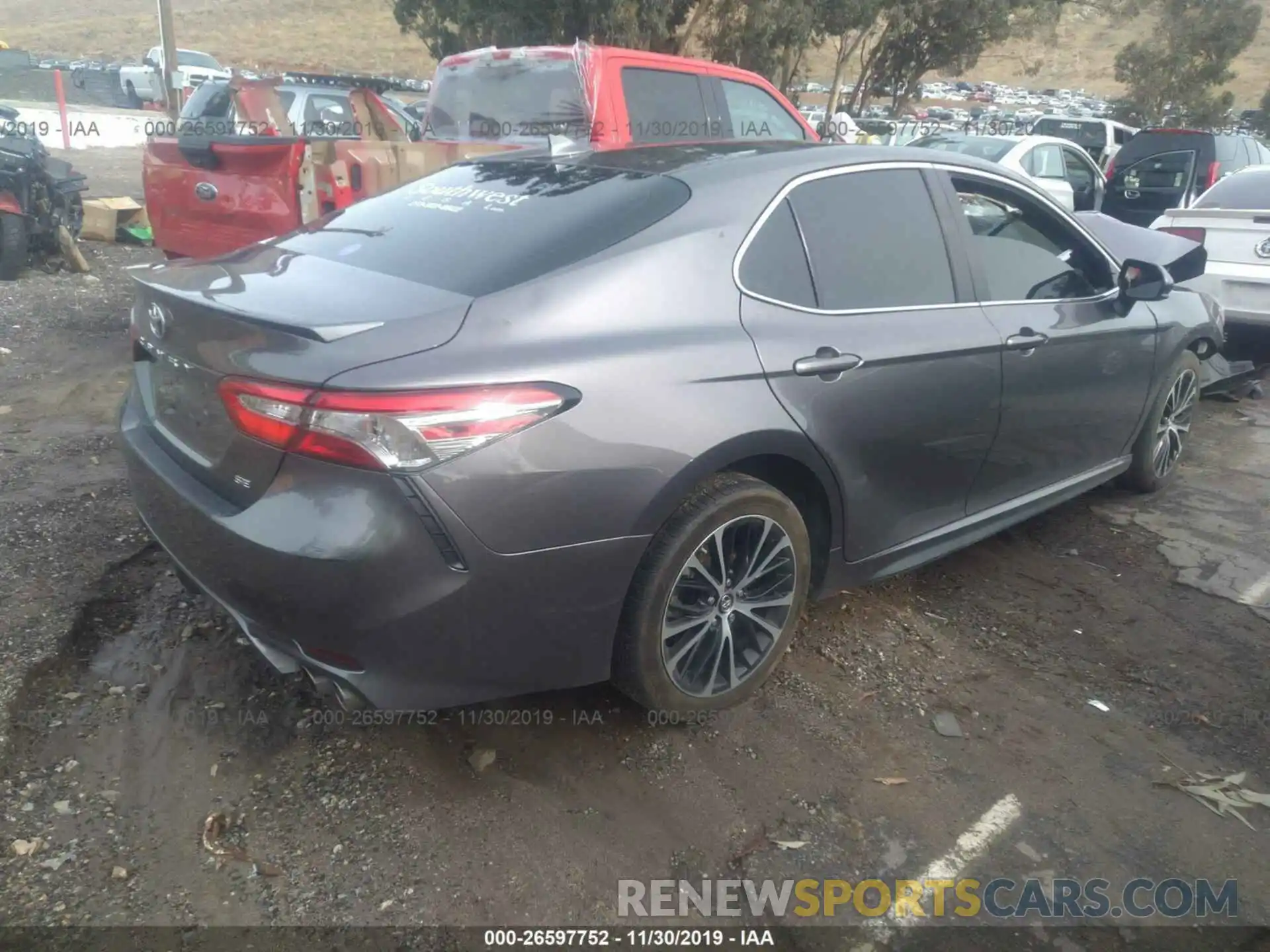 4 Photograph of a damaged car 4T1B11HK5KU714358 TOYOTA CAMRY 2019