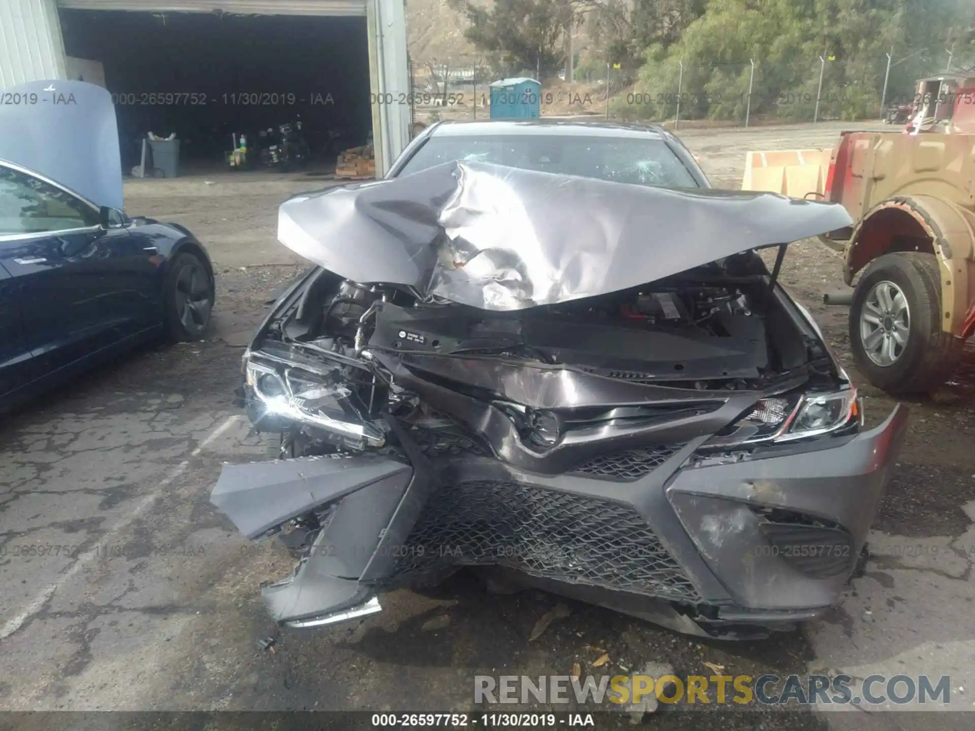 6 Photograph of a damaged car 4T1B11HK5KU714358 TOYOTA CAMRY 2019