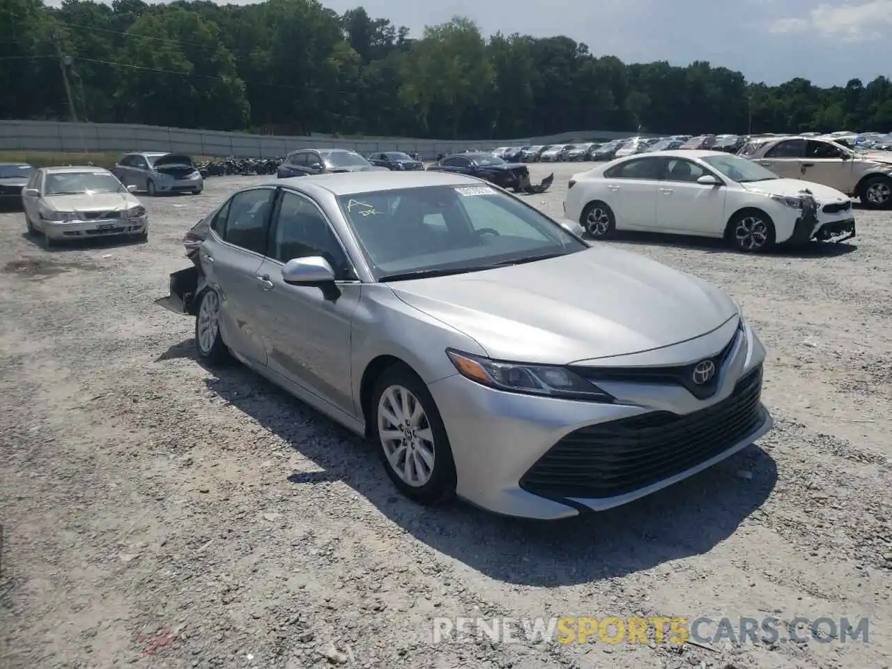 1 Photograph of a damaged car 4T1B11HK5KU715607 TOYOTA CAMRY 2019