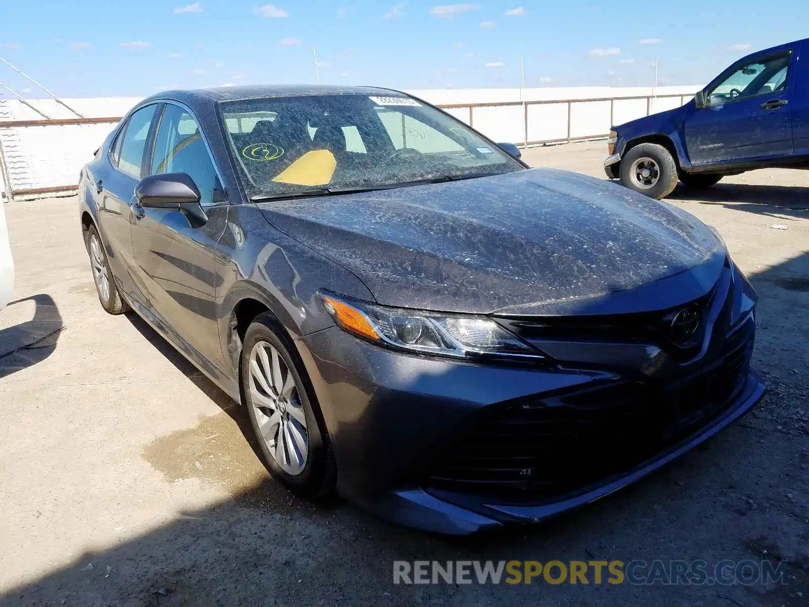 1 Photograph of a damaged car 4T1B11HK5KU717678 TOYOTA CAMRY 2019