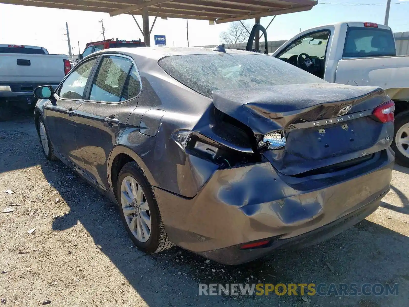 3 Photograph of a damaged car 4T1B11HK5KU717678 TOYOTA CAMRY 2019