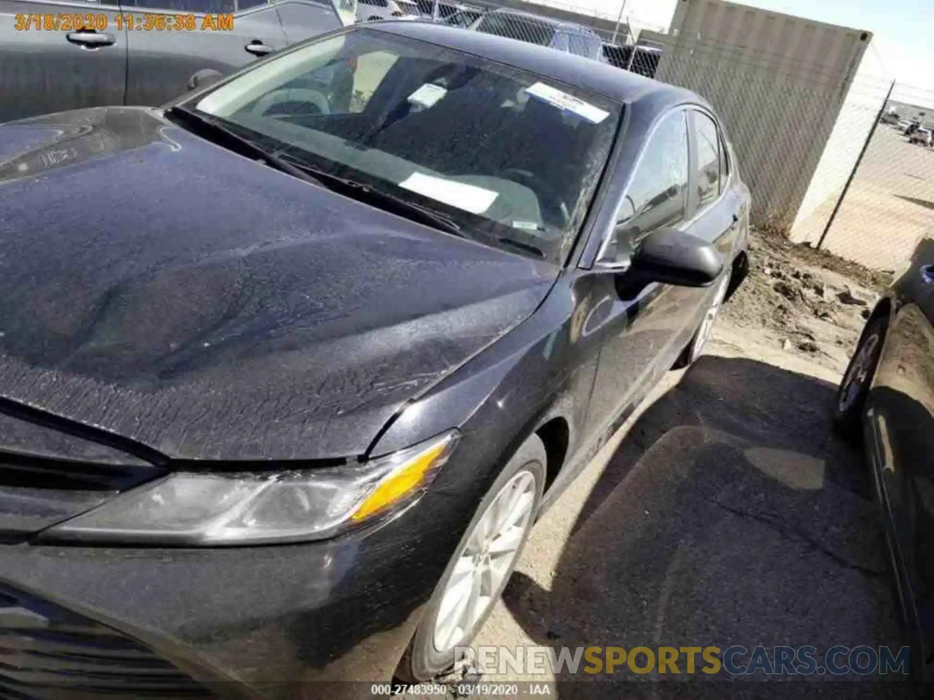 12 Photograph of a damaged car 4T1B11HK5KU718541 TOYOTA CAMRY 2019