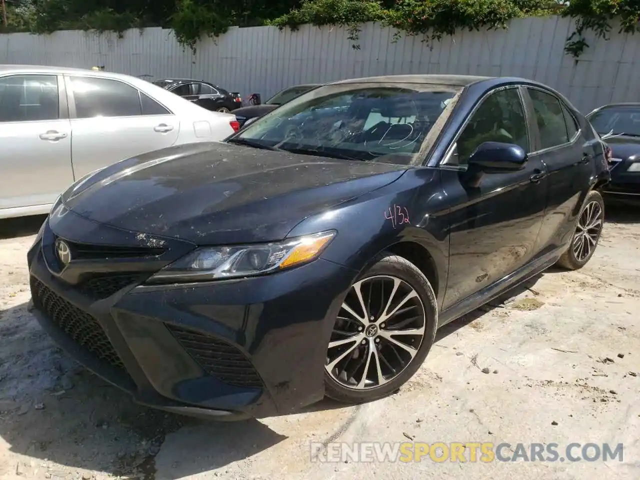 2 Photograph of a damaged car 4T1B11HK5KU719043 TOYOTA CAMRY 2019