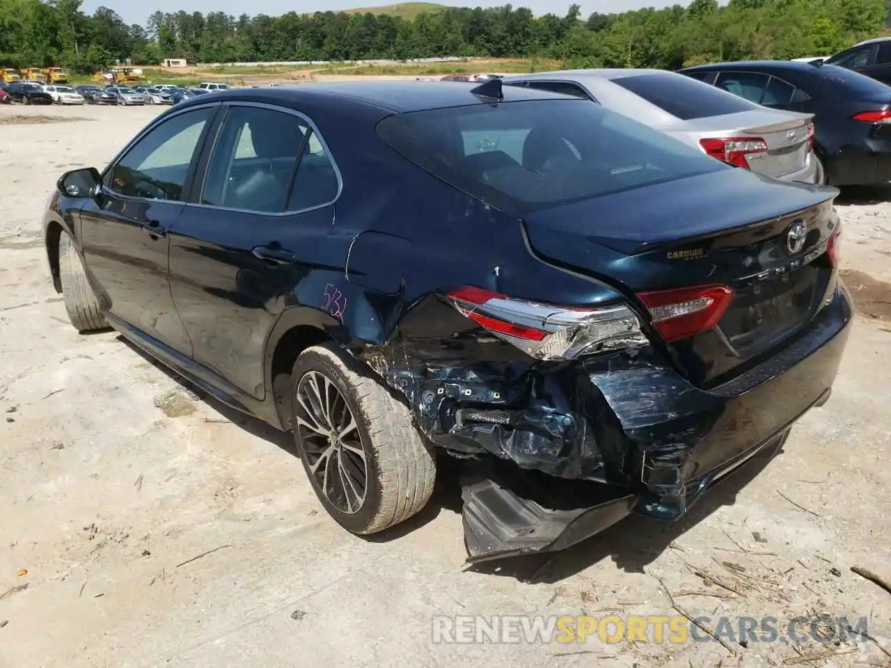 3 Photograph of a damaged car 4T1B11HK5KU719043 TOYOTA CAMRY 2019