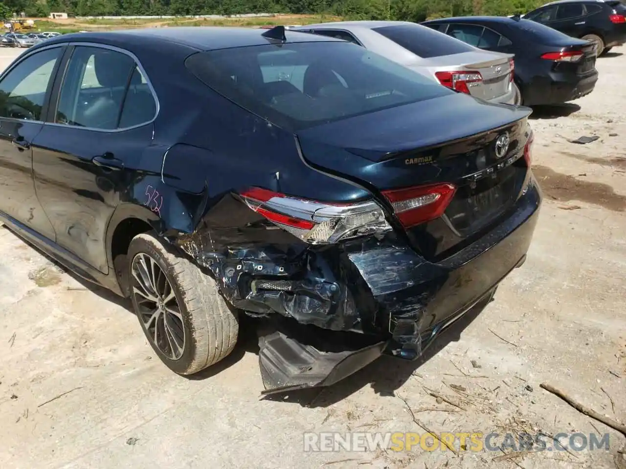 9 Photograph of a damaged car 4T1B11HK5KU719043 TOYOTA CAMRY 2019