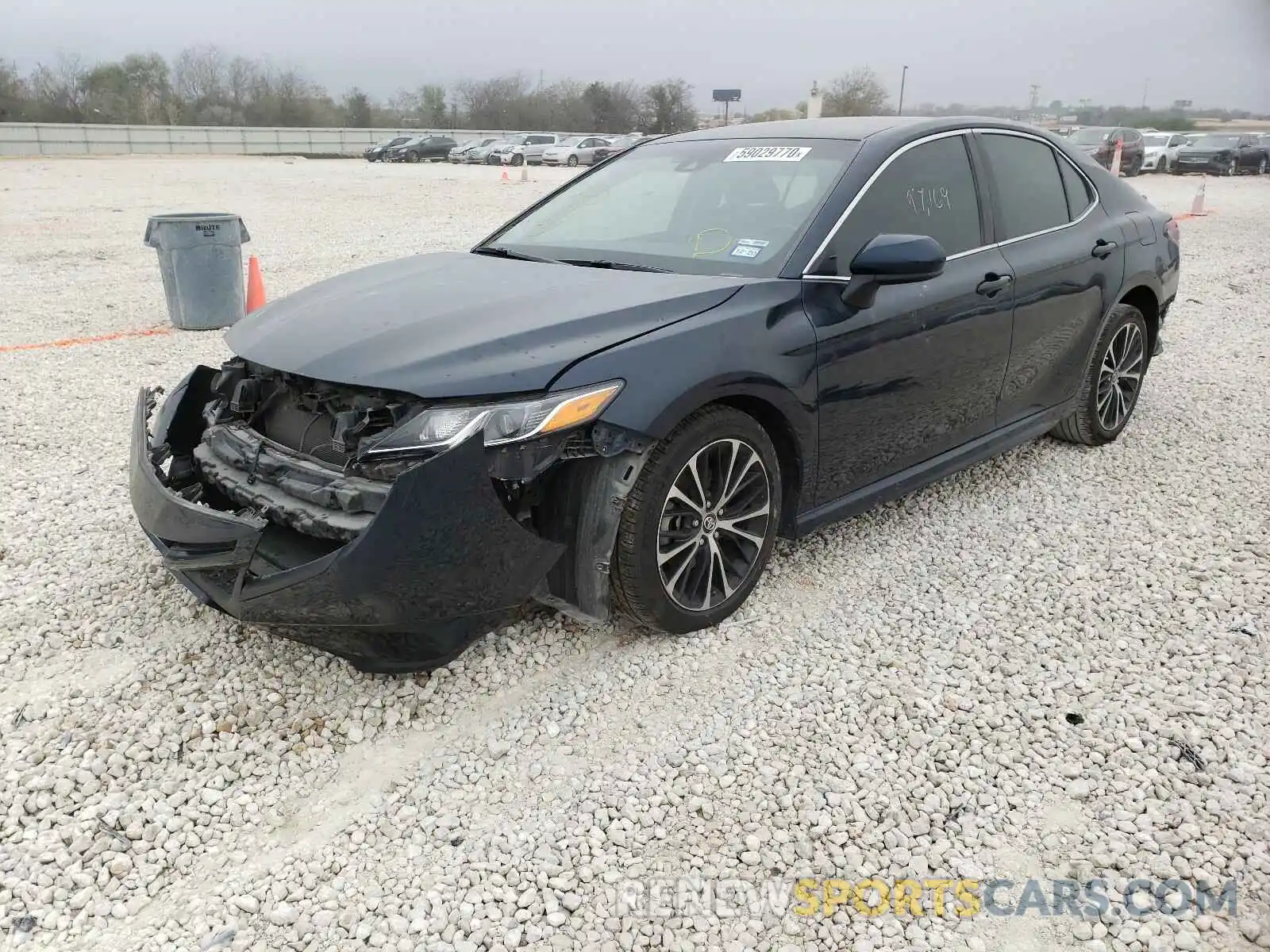 2 Photograph of a damaged car 4T1B11HK5KU719849 TOYOTA CAMRY 2019