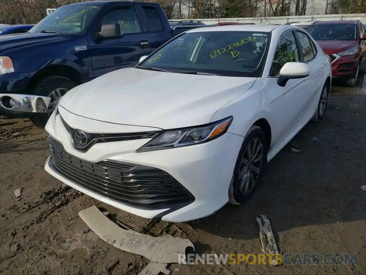 2 Фотография поврежденного автомобиля 4T1B11HK5KU720628 TOYOTA CAMRY 2019