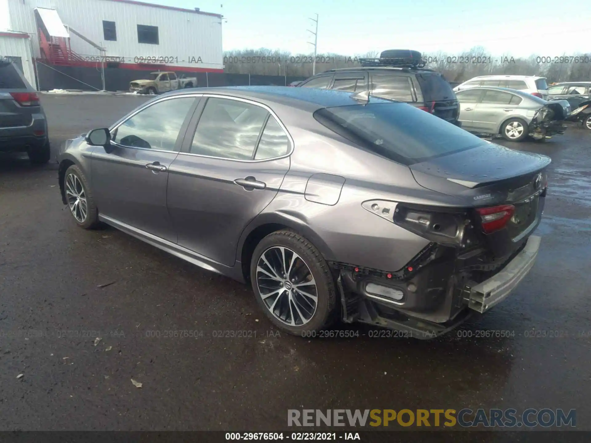 3 Photograph of a damaged car 4T1B11HK5KU721942 TOYOTA CAMRY 2019