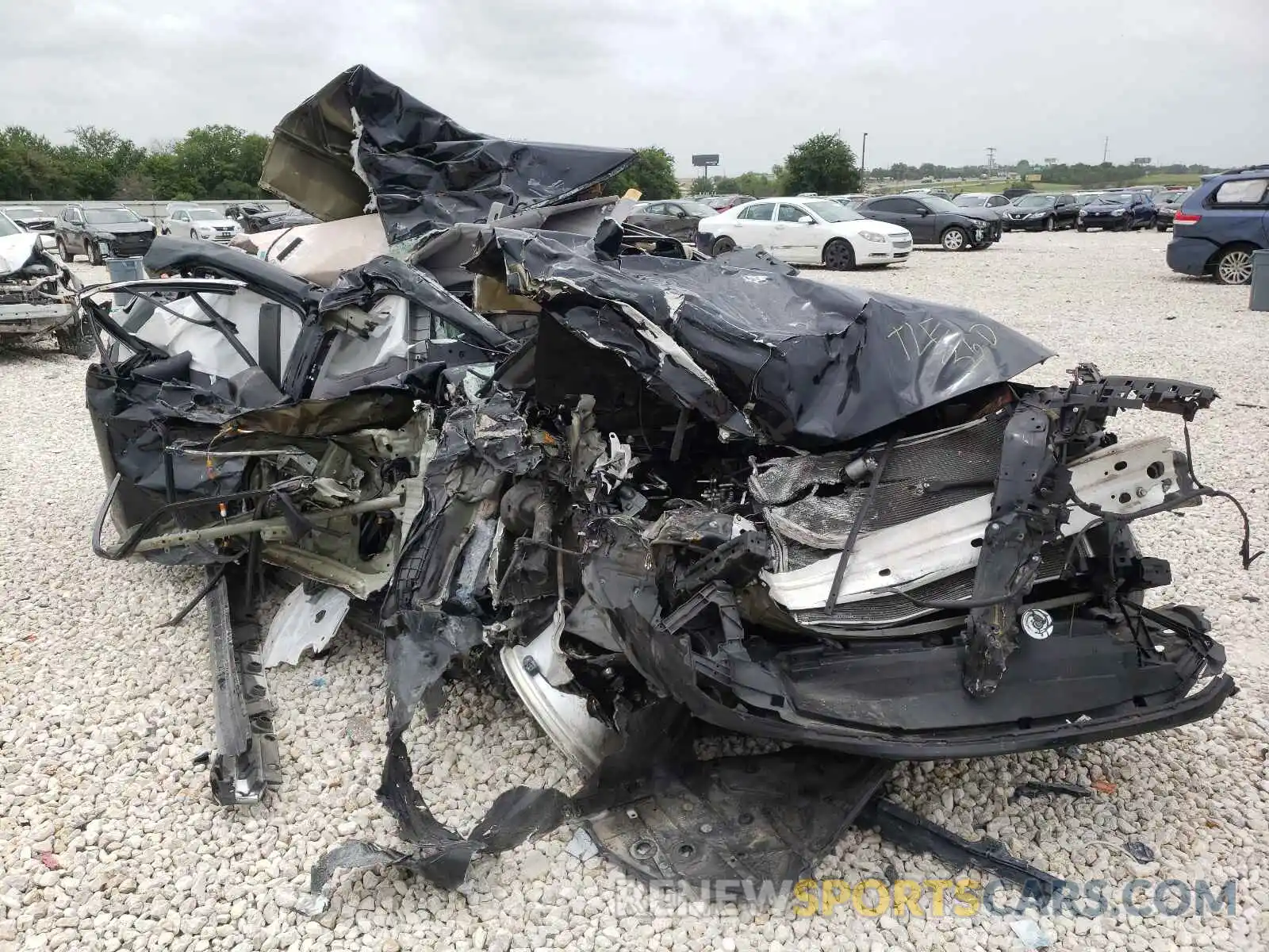 1 Photograph of a damaged car 4T1B11HK5KU722024 TOYOTA CAMRY 2019