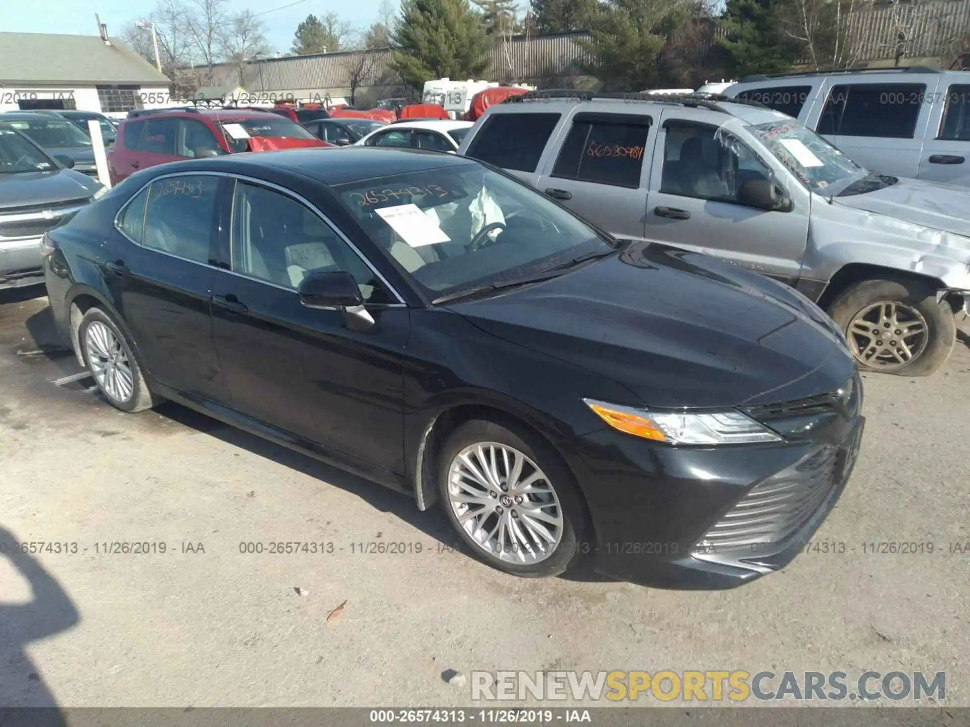 1 Photograph of a damaged car 4T1B11HK5KU722069 TOYOTA CAMRY 2019