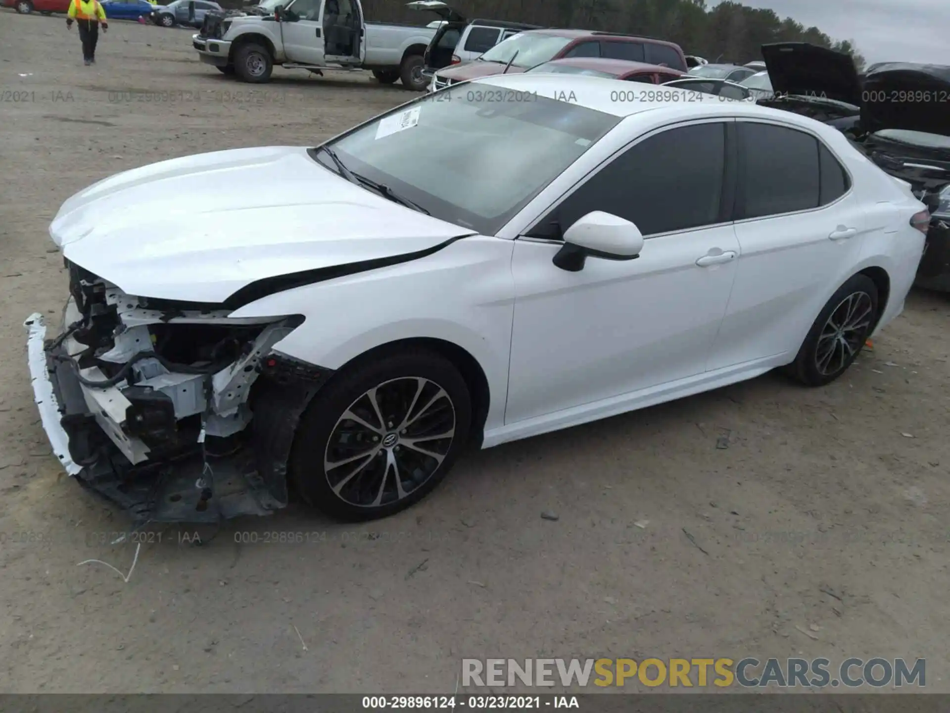 2 Photograph of a damaged car 4T1B11HK5KU722671 TOYOTA CAMRY 2019