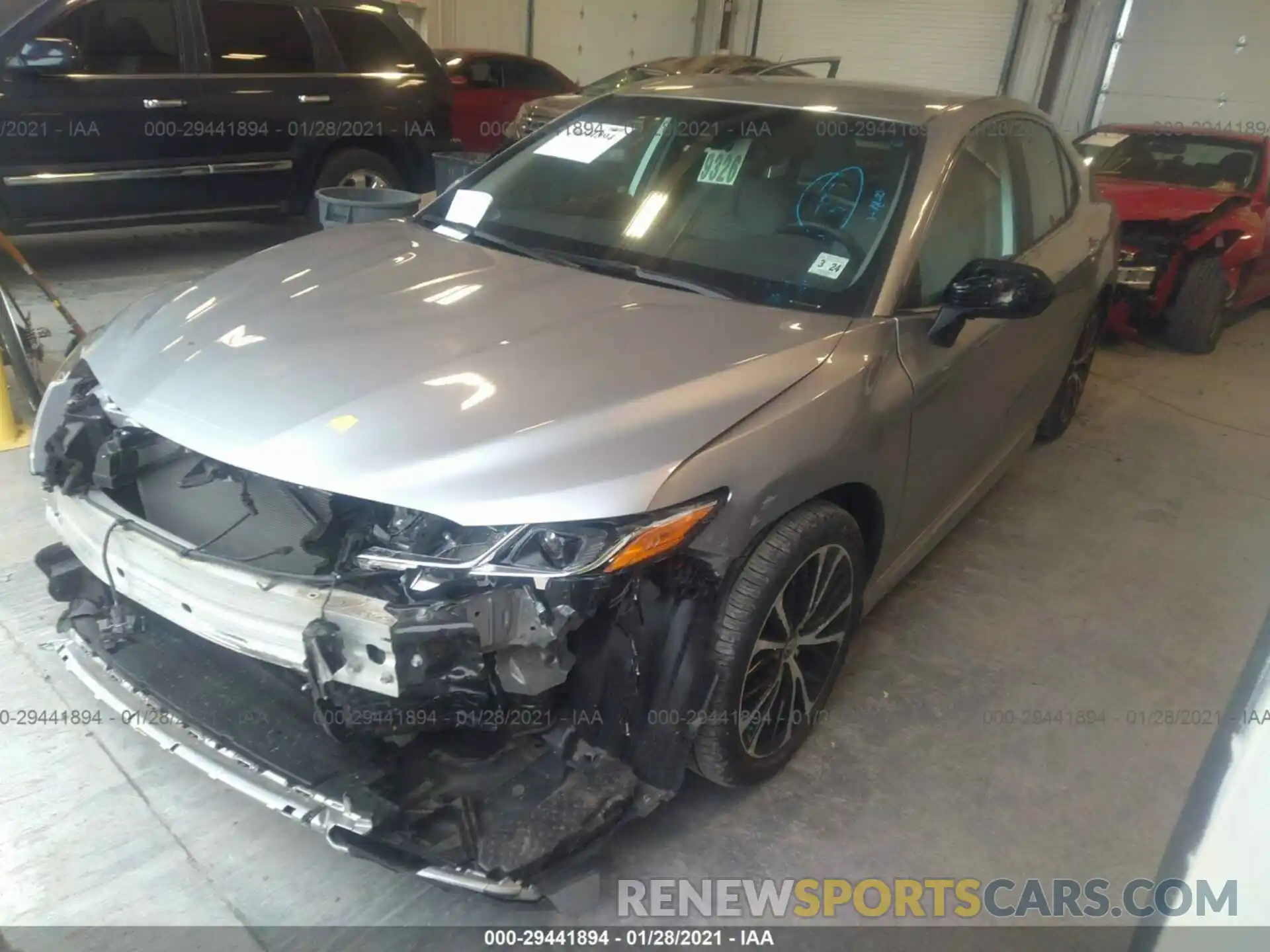 2 Photograph of a damaged car 4T1B11HK5KU722735 TOYOTA CAMRY 2019