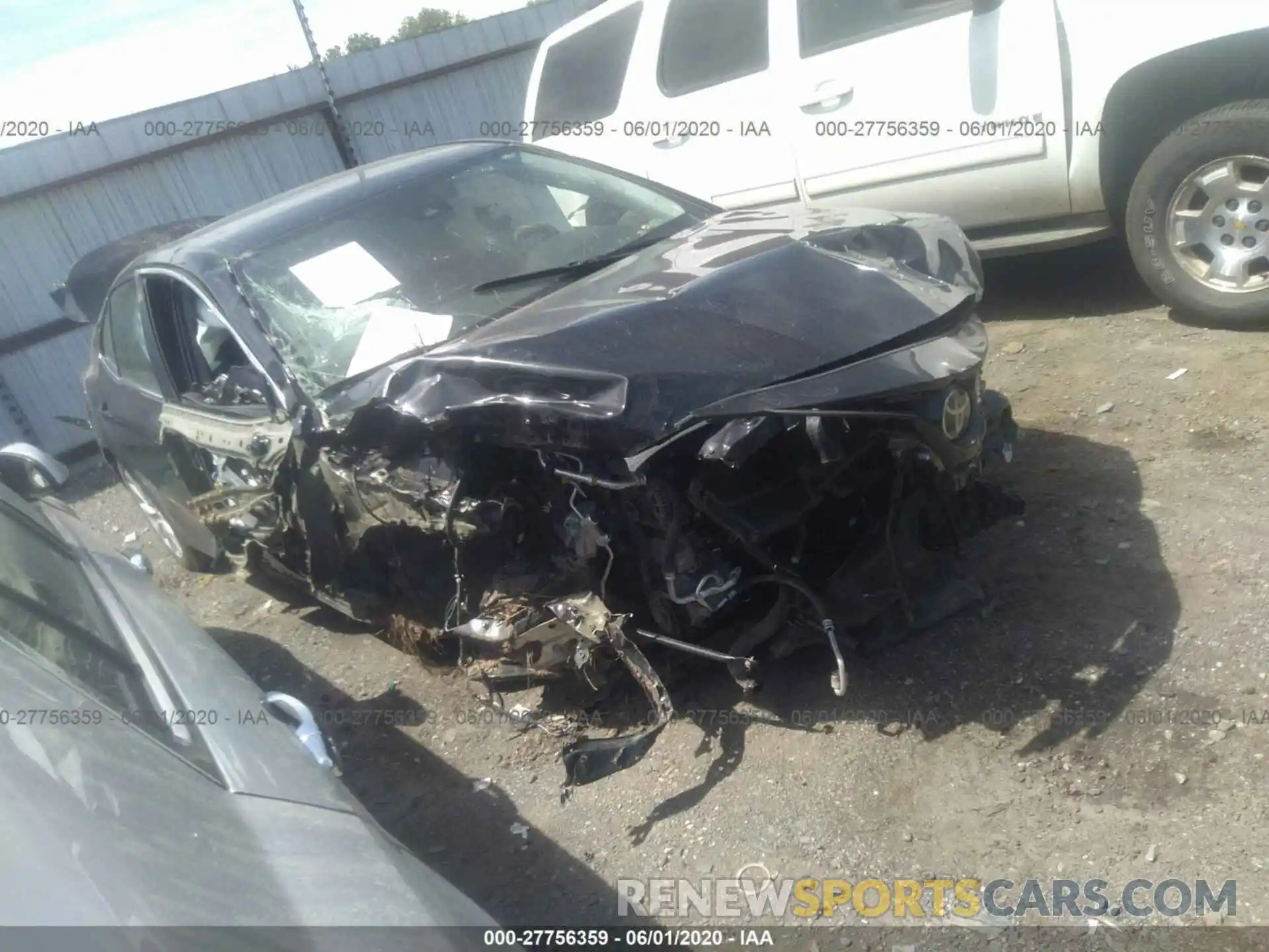 1 Photograph of a damaged car 4T1B11HK5KU723075 TOYOTA CAMRY 2019