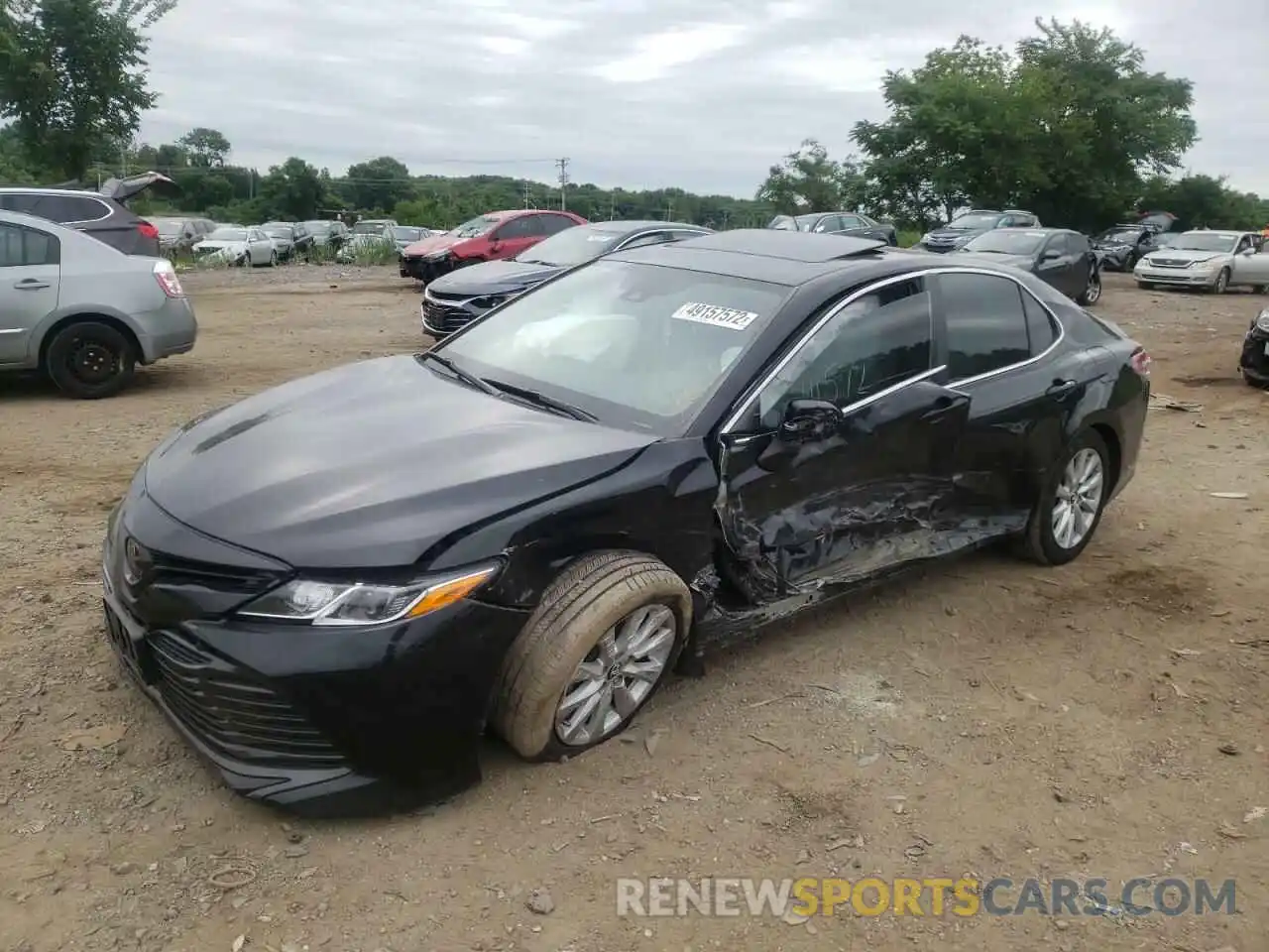 9 Photograph of a damaged car 4T1B11HK5KU724436 TOYOTA CAMRY 2019