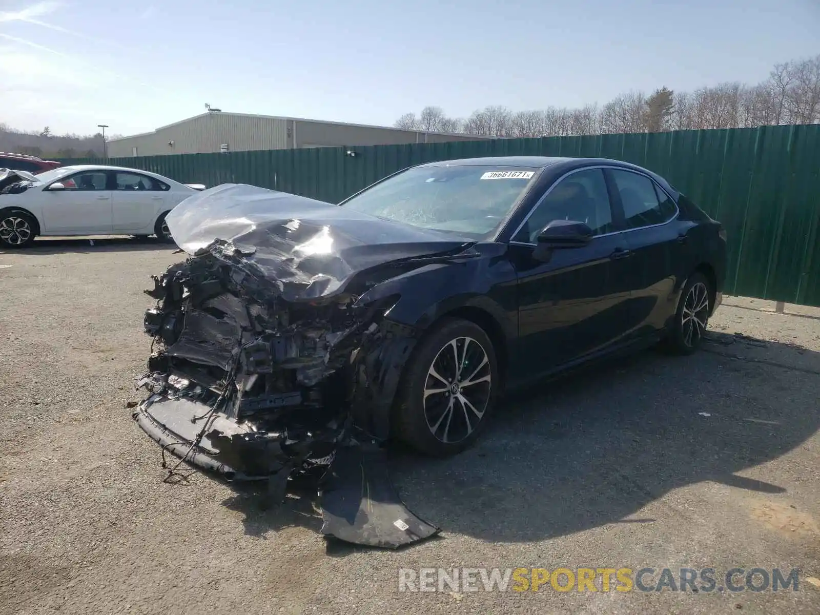 2 Photograph of a damaged car 4T1B11HK5KU724470 TOYOTA CAMRY 2019