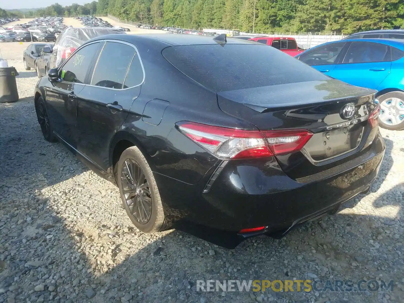 3 Photograph of a damaged car 4T1B11HK5KU725991 TOYOTA CAMRY 2019