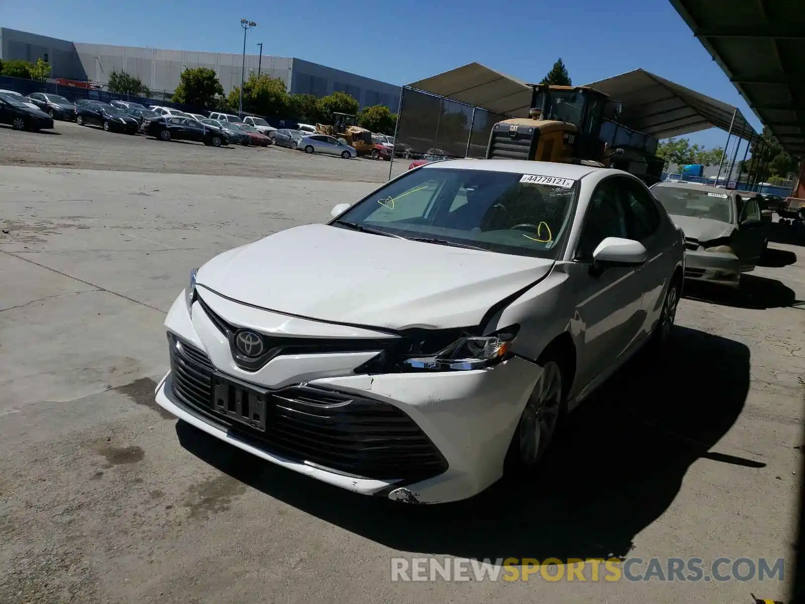 2 Photograph of a damaged car 4T1B11HK5KU730365 TOYOTA CAMRY 2019