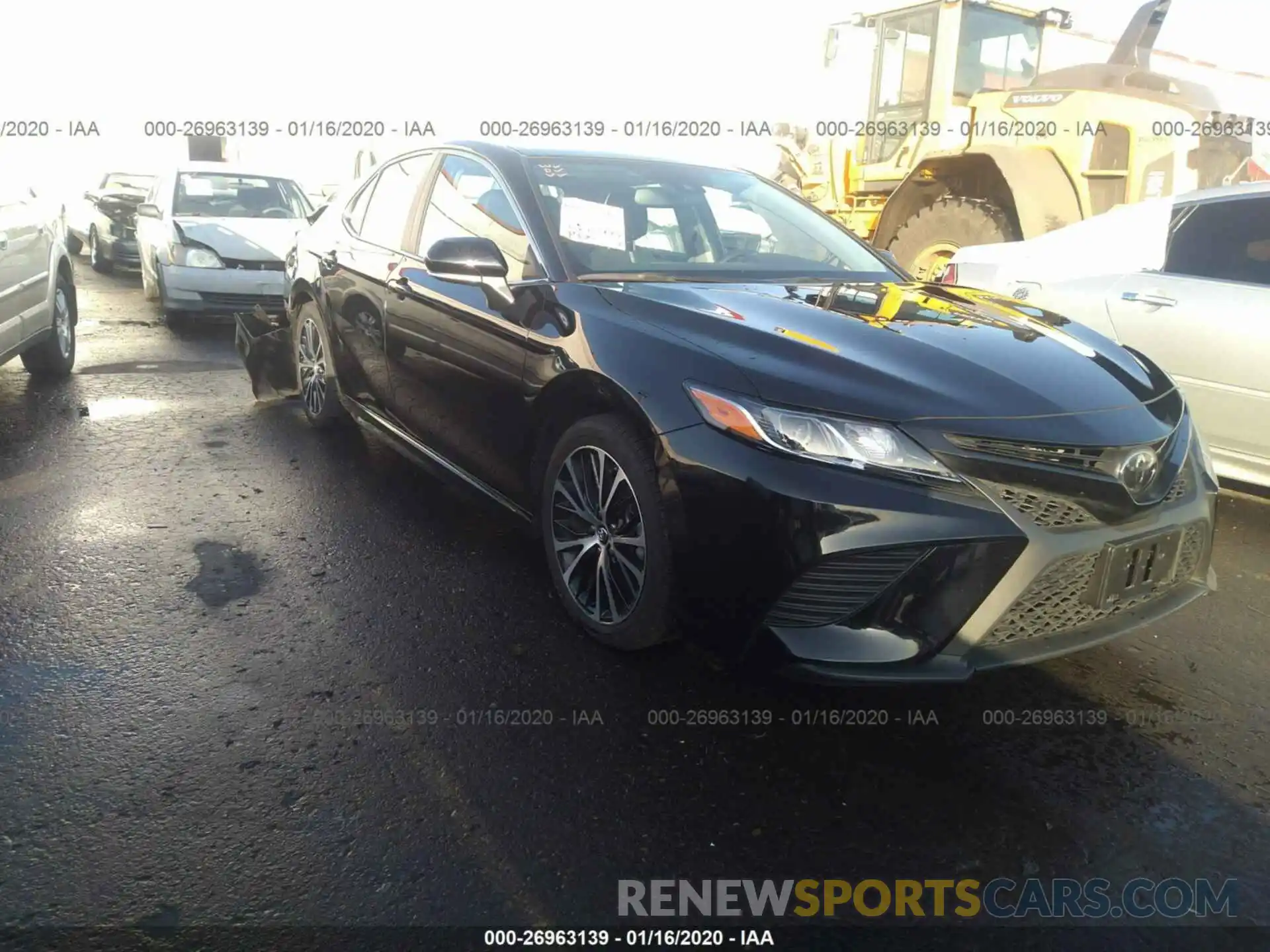 1 Photograph of a damaged car 4T1B11HK5KU730916 TOYOTA CAMRY 2019