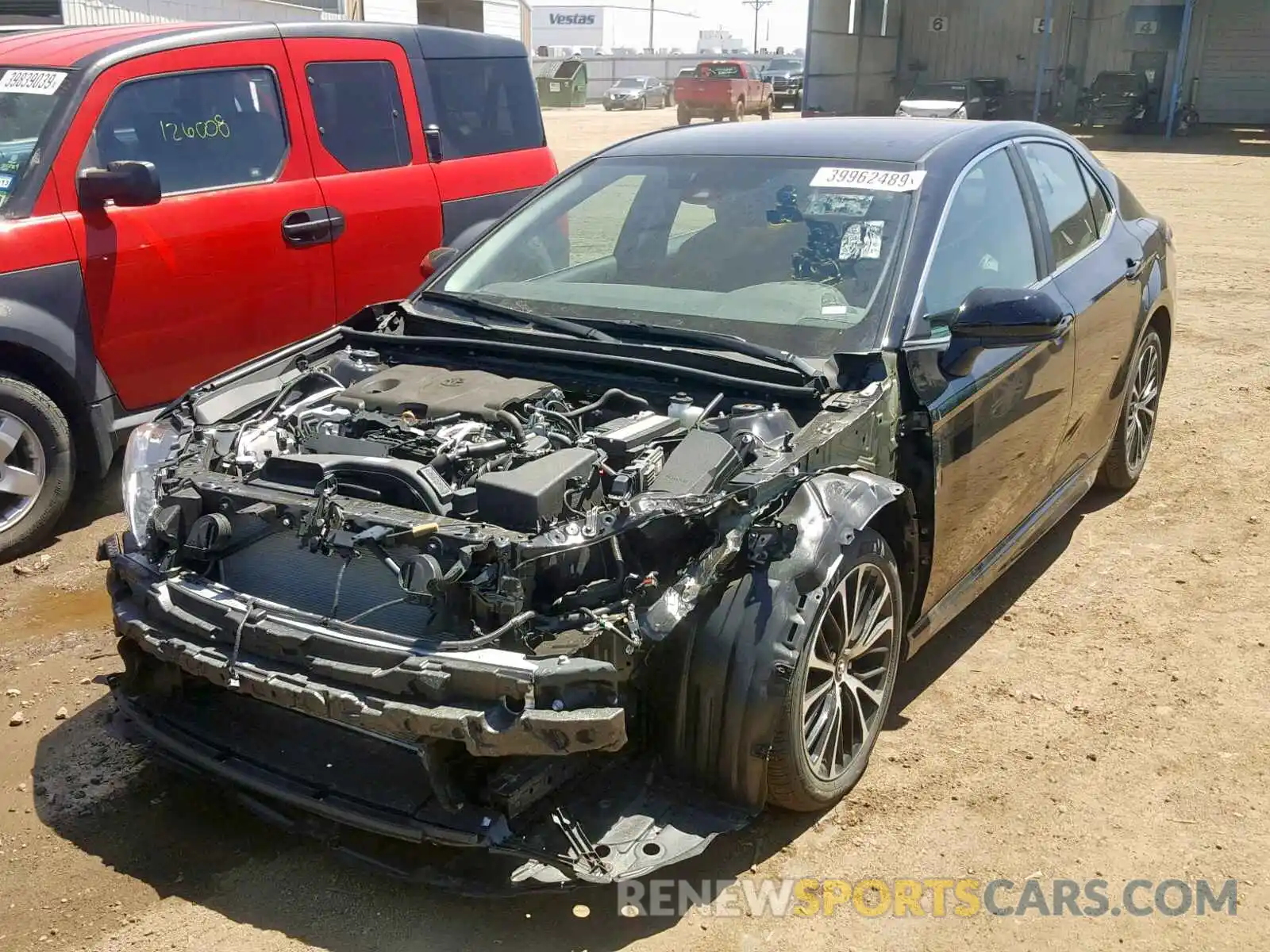 2 Photograph of a damaged car 4T1B11HK5KU733220 TOYOTA CAMRY 2019