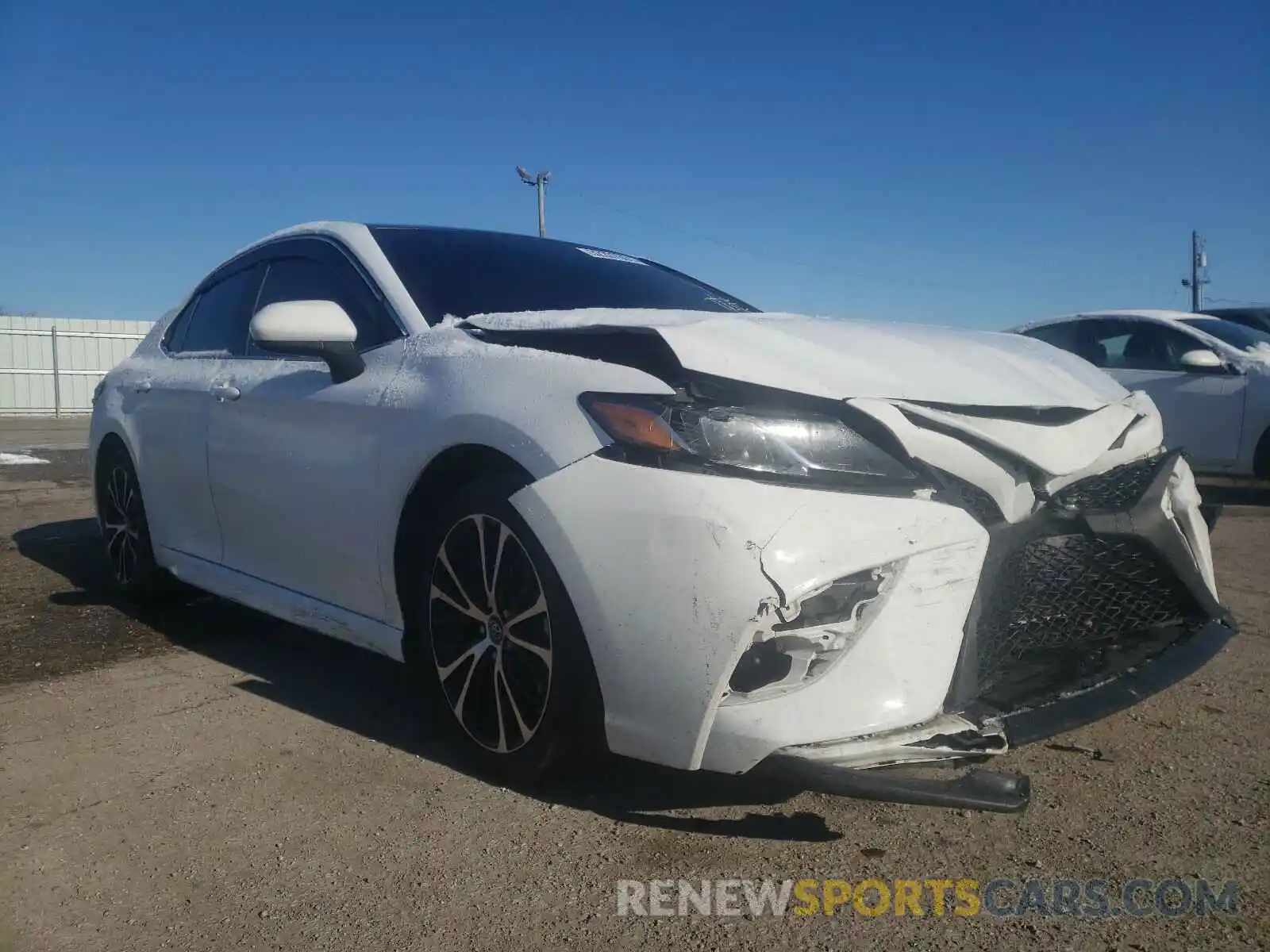 1 Photograph of a damaged car 4T1B11HK5KU734836 TOYOTA CAMRY 2019