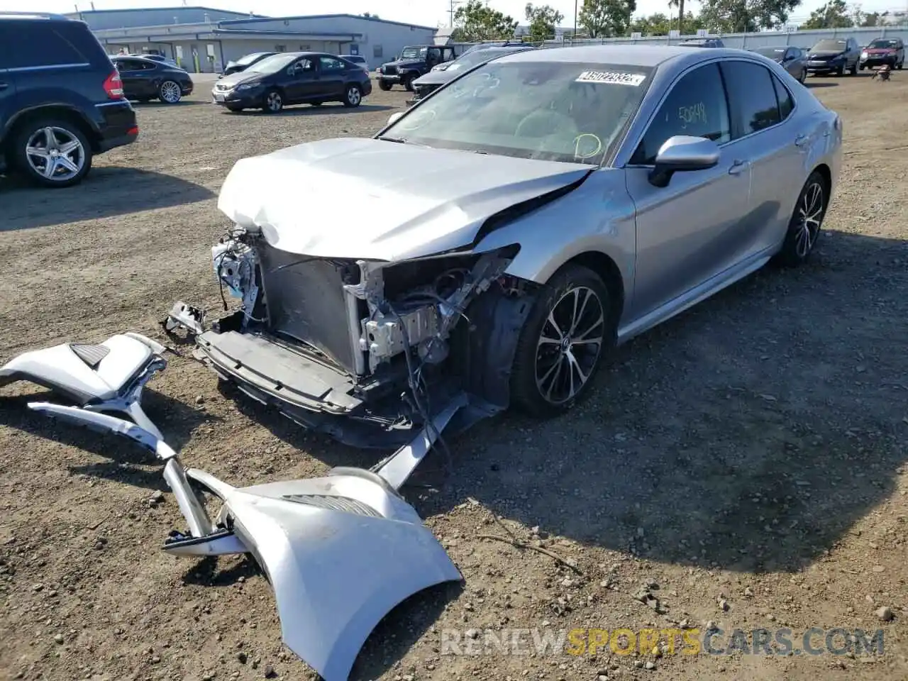 2 Photograph of a damaged car 4T1B11HK5KU735257 TOYOTA CAMRY 2019