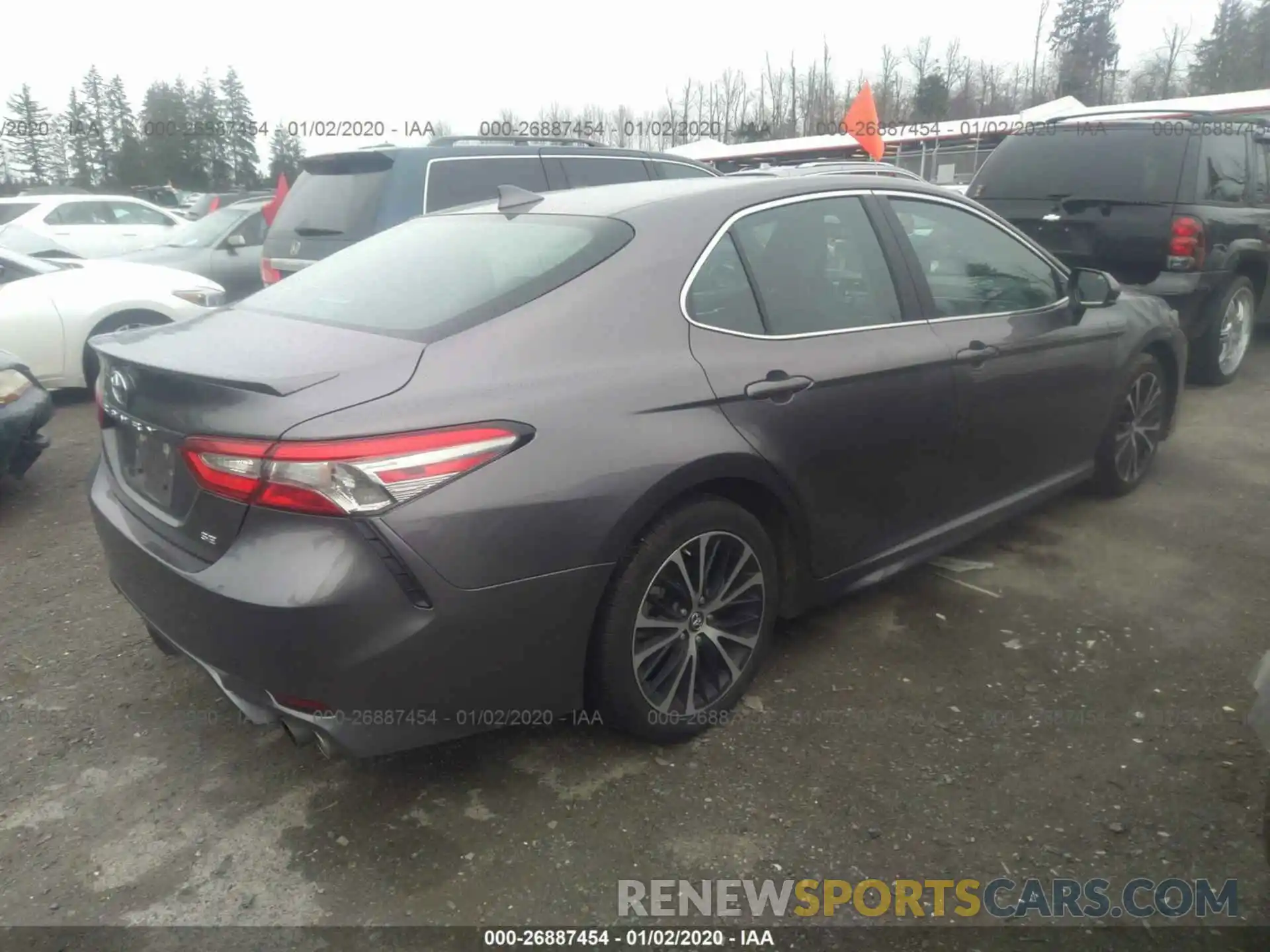 4 Фотография поврежденного автомобиля 4T1B11HK5KU735386 TOYOTA CAMRY 2019