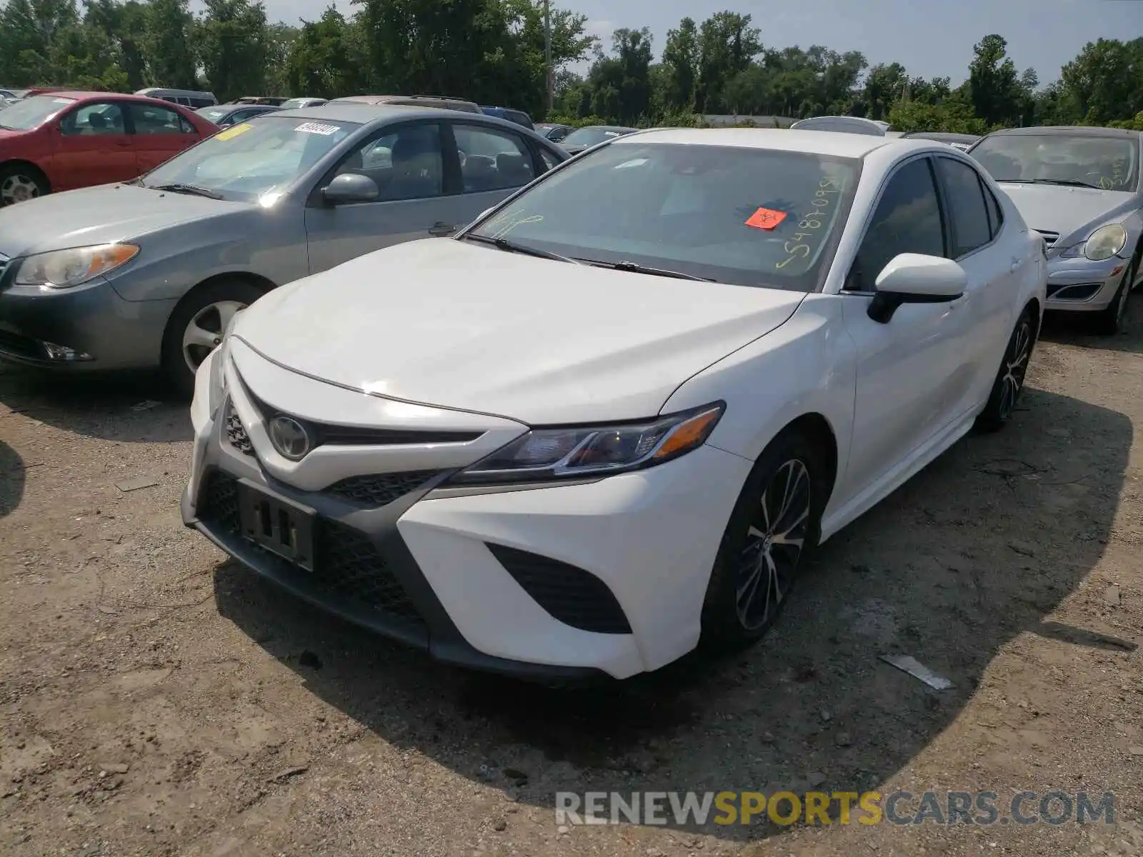 2 Photograph of a damaged car 4T1B11HK5KU735419 TOYOTA CAMRY 2019