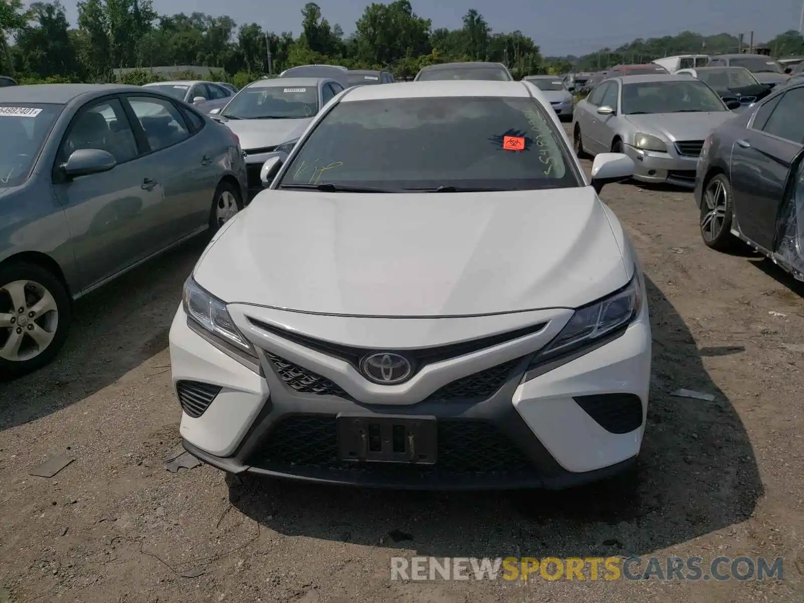 9 Photograph of a damaged car 4T1B11HK5KU735419 TOYOTA CAMRY 2019