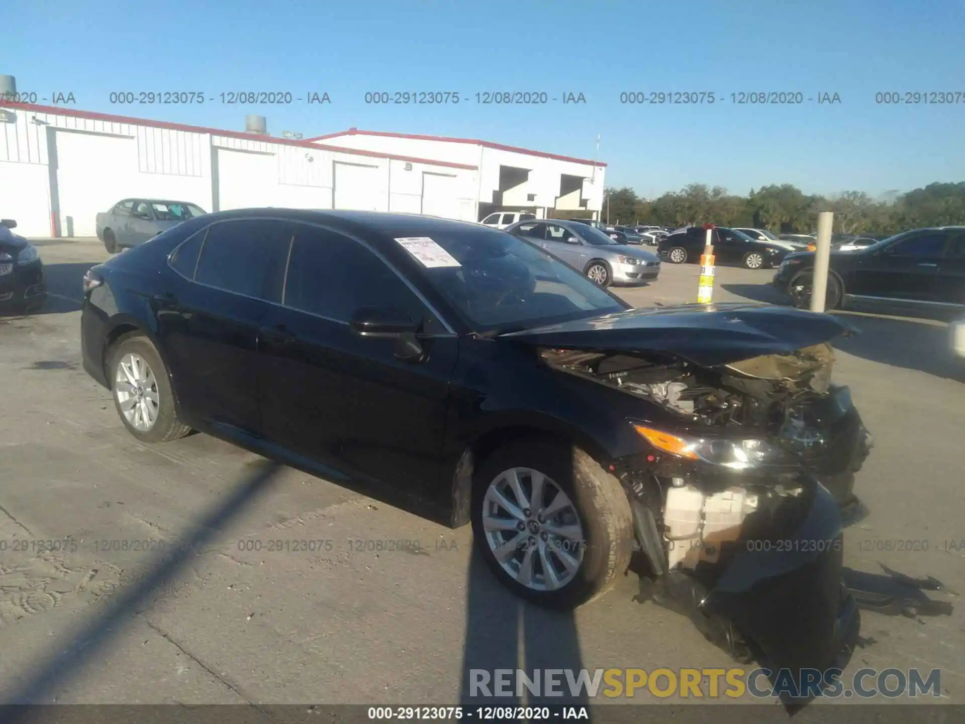 1 Photograph of a damaged car 4T1B11HK5KU735792 TOYOTA CAMRY 2019