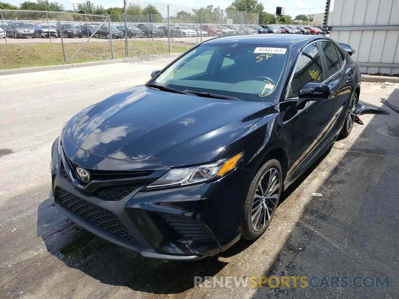 2 Photograph of a damaged car 4T1B11HK5KU736523 TOYOTA CAMRY 2019