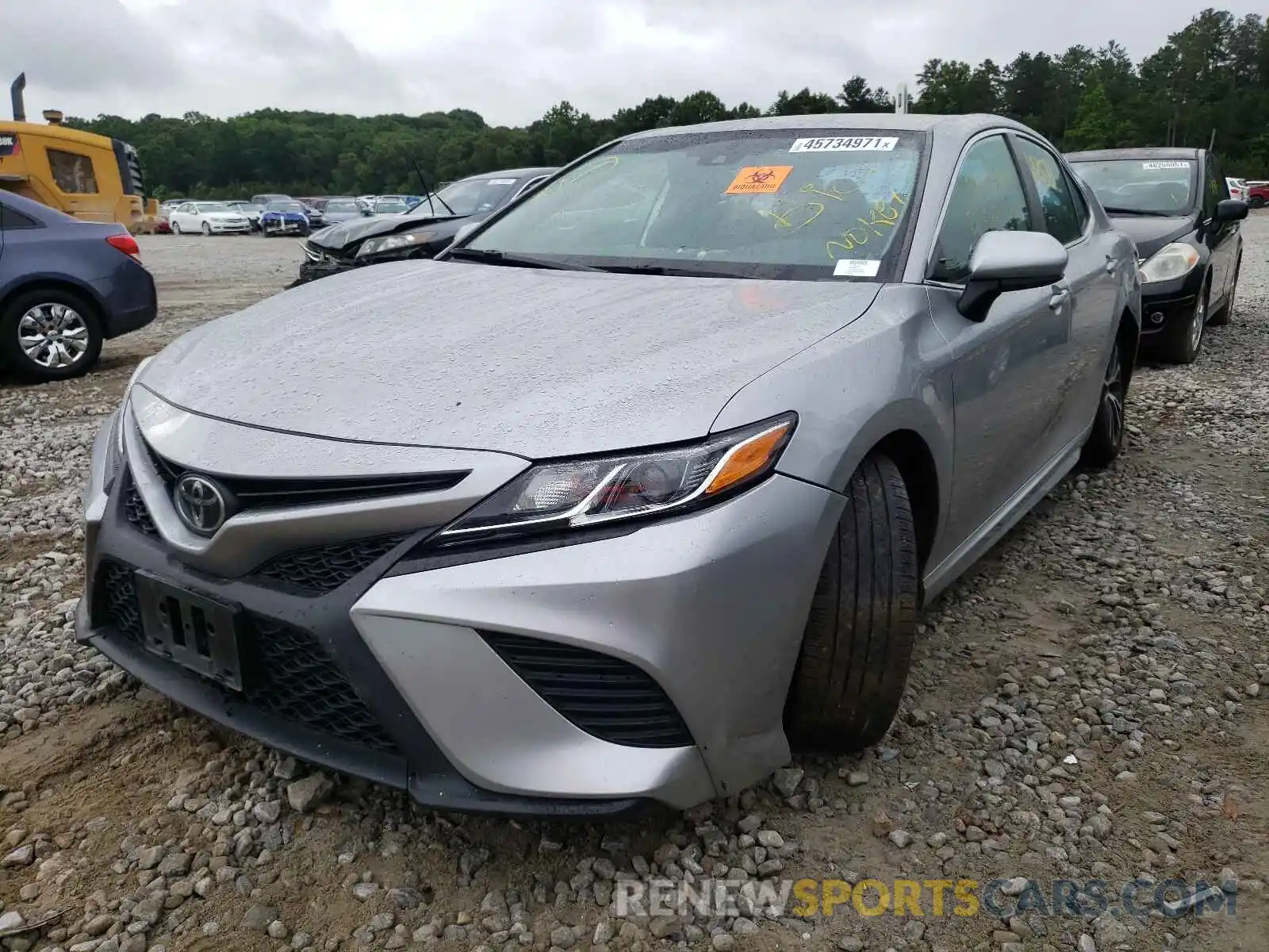 2 Photograph of a damaged car 4T1B11HK5KU736957 TOYOTA CAMRY 2019