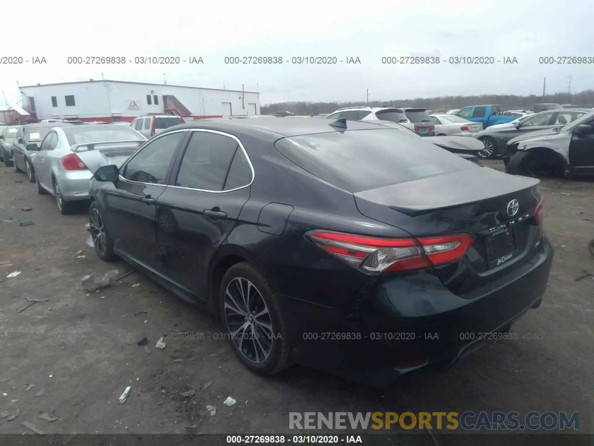 3 Photograph of a damaged car 4T1B11HK5KU738093 TOYOTA CAMRY 2019