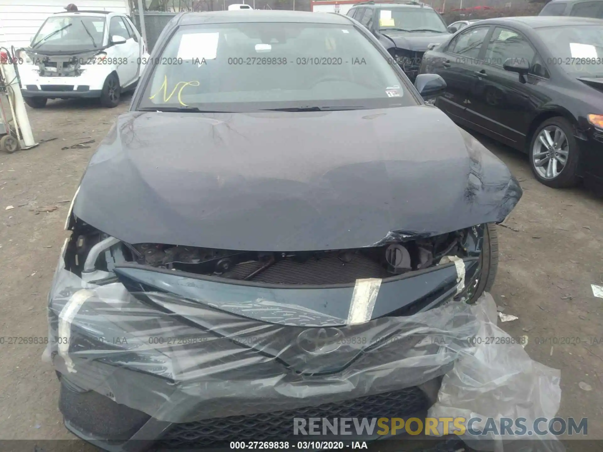 6 Photograph of a damaged car 4T1B11HK5KU738093 TOYOTA CAMRY 2019